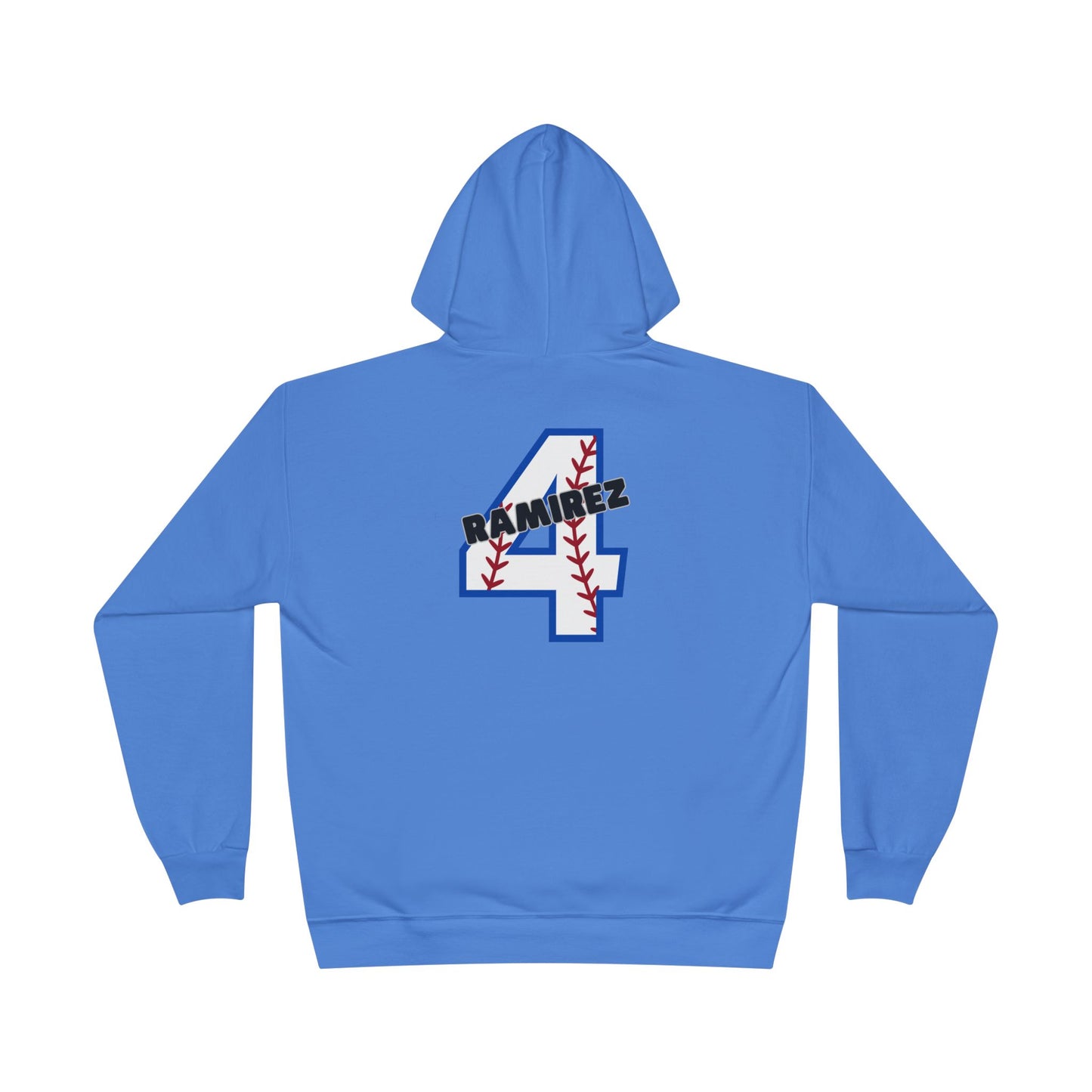 Personalized - "BaseBow" Baseball Mom Hoodie Sweatshirt