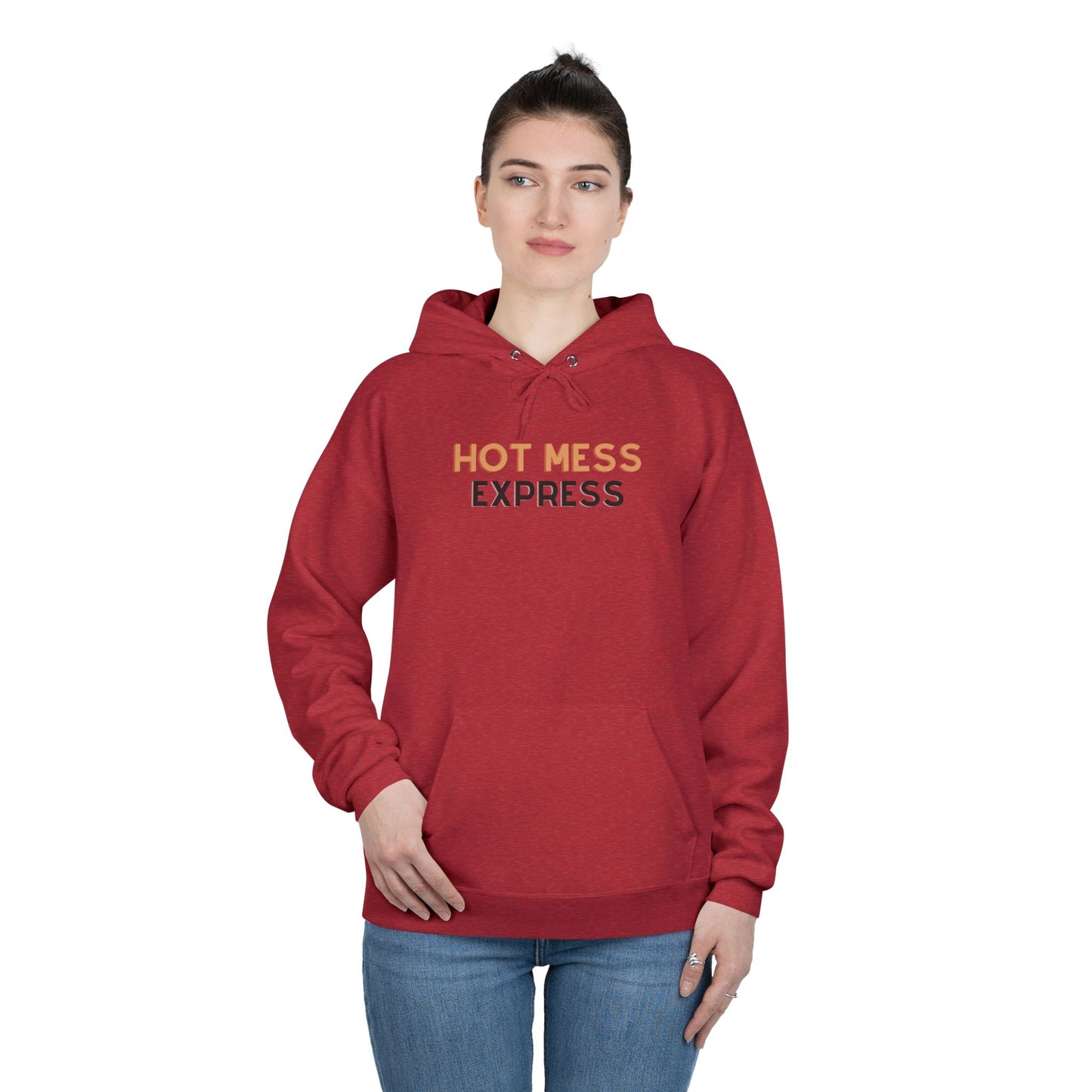 "Hot Mess Express" Pullover Hoodie Sweatshirt
