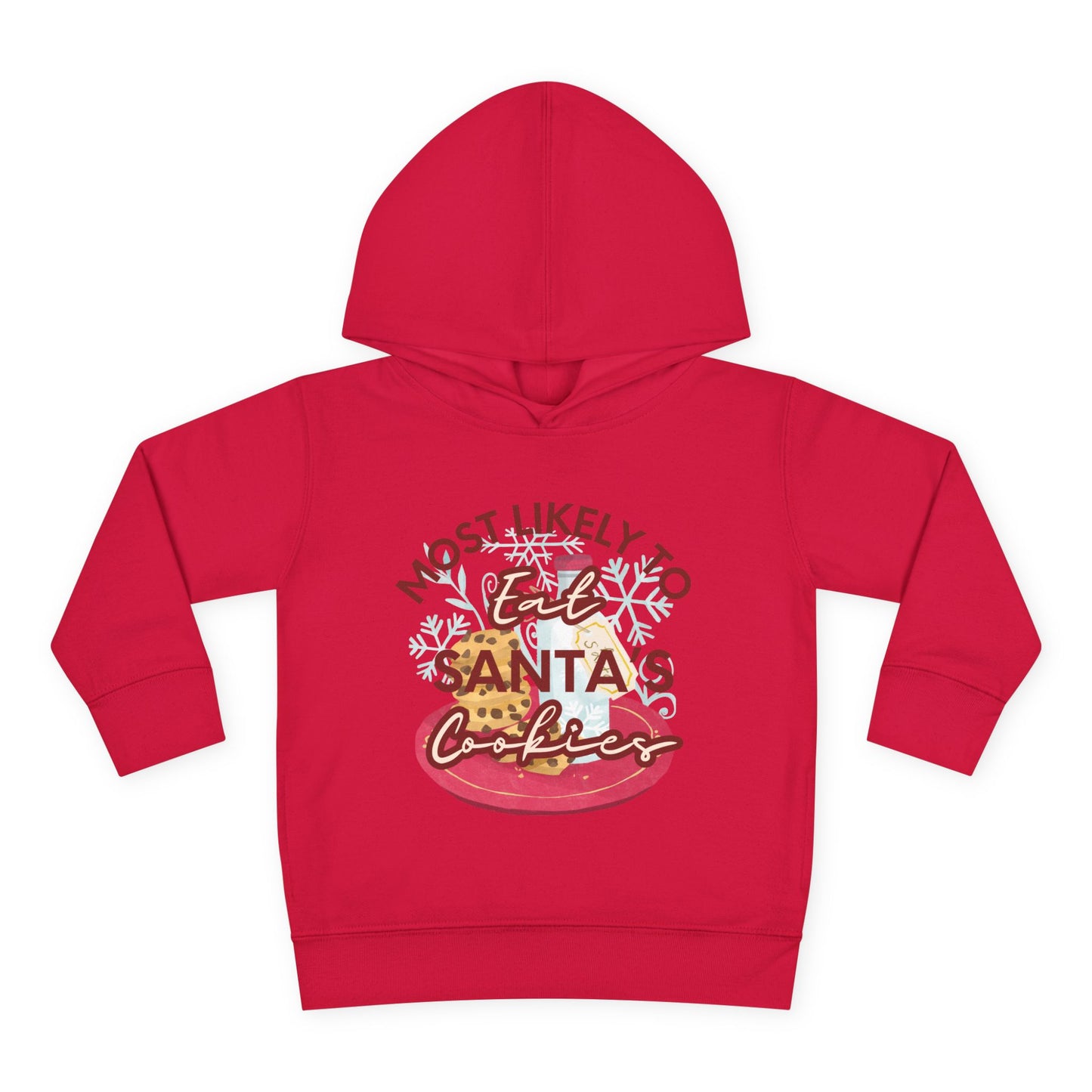 Holiday- "Eat Santa's Cookie" - Fleece Hoodie