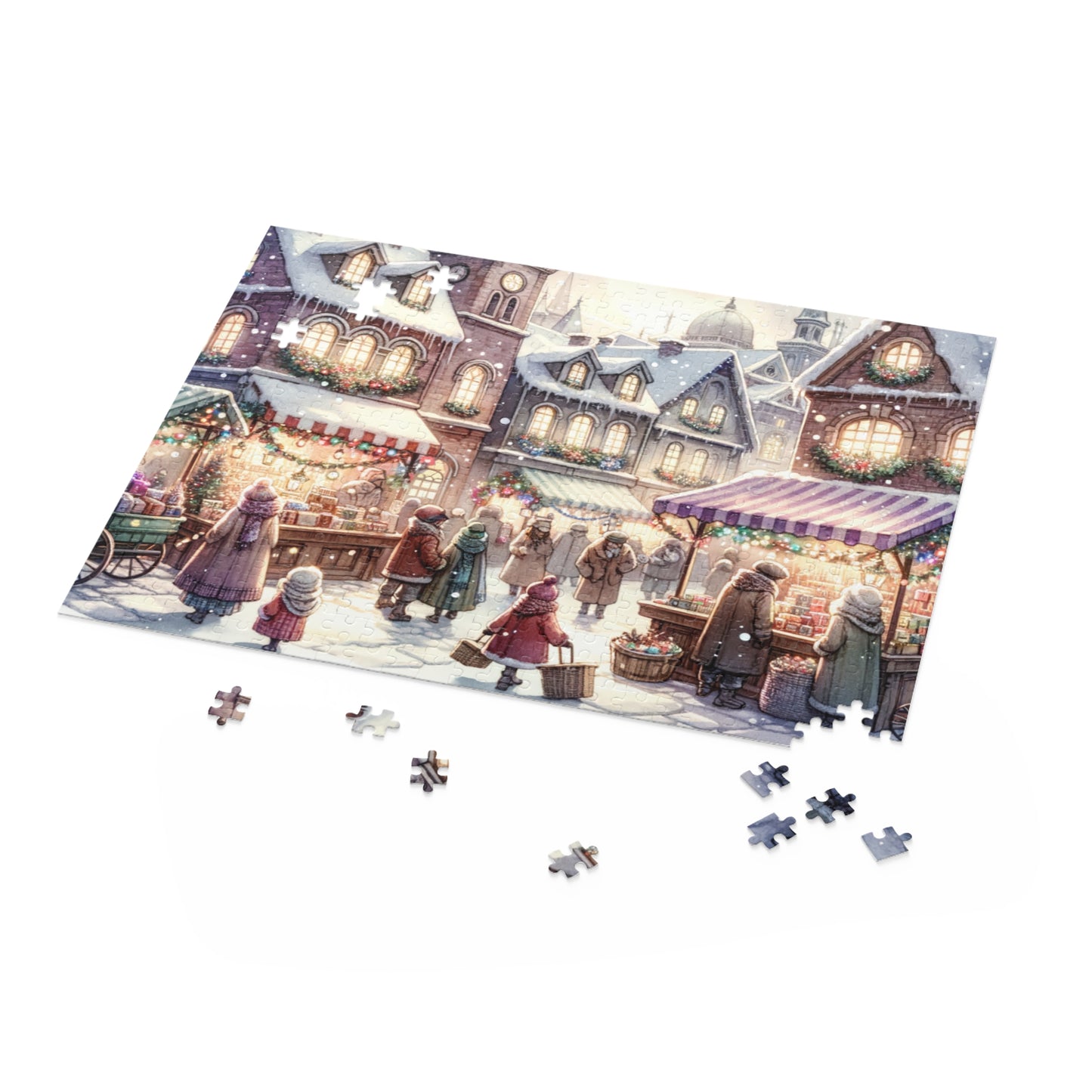 Holiday Shopping Puzzle (500 Piece)