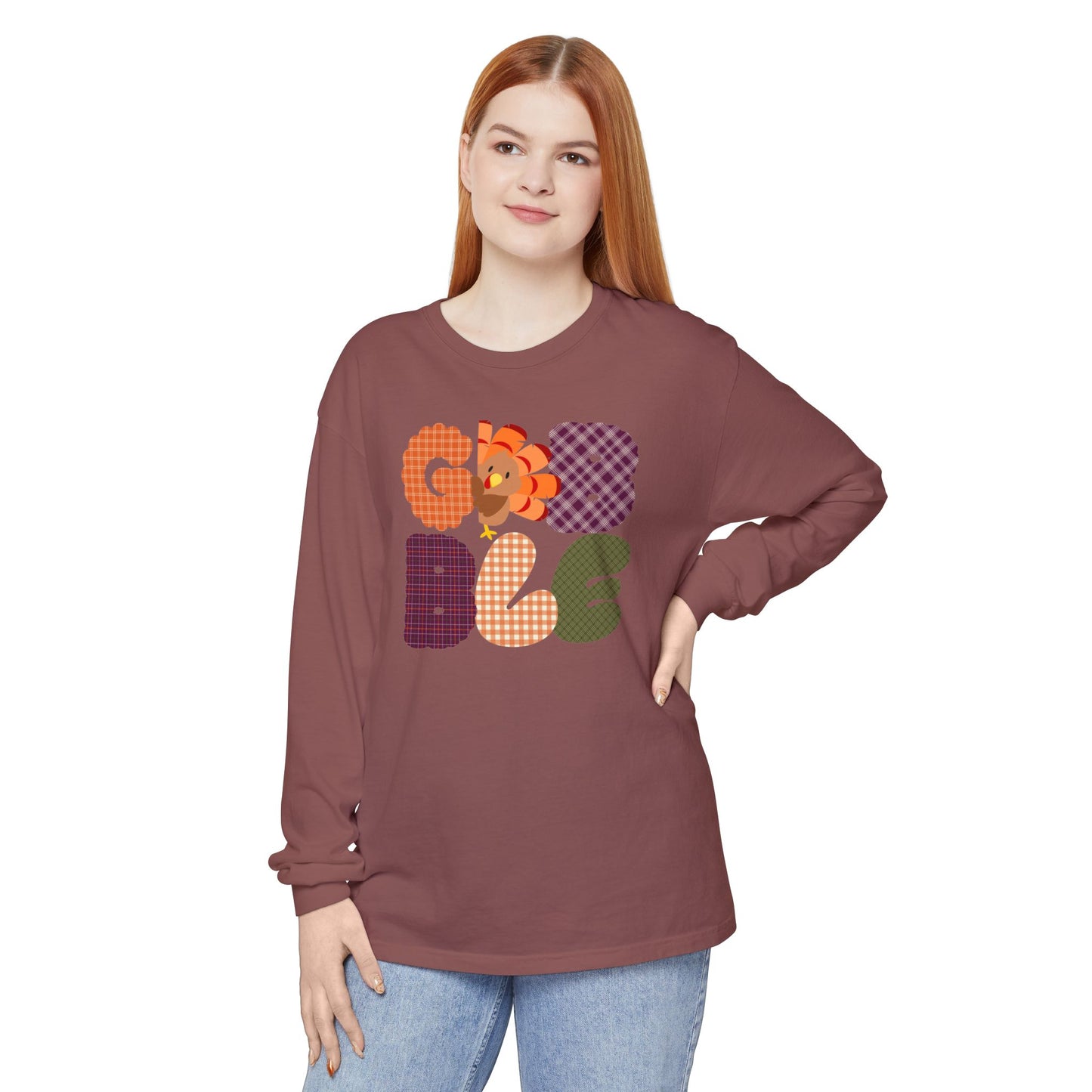 "Gobble" Long Sleeve T-Shirt