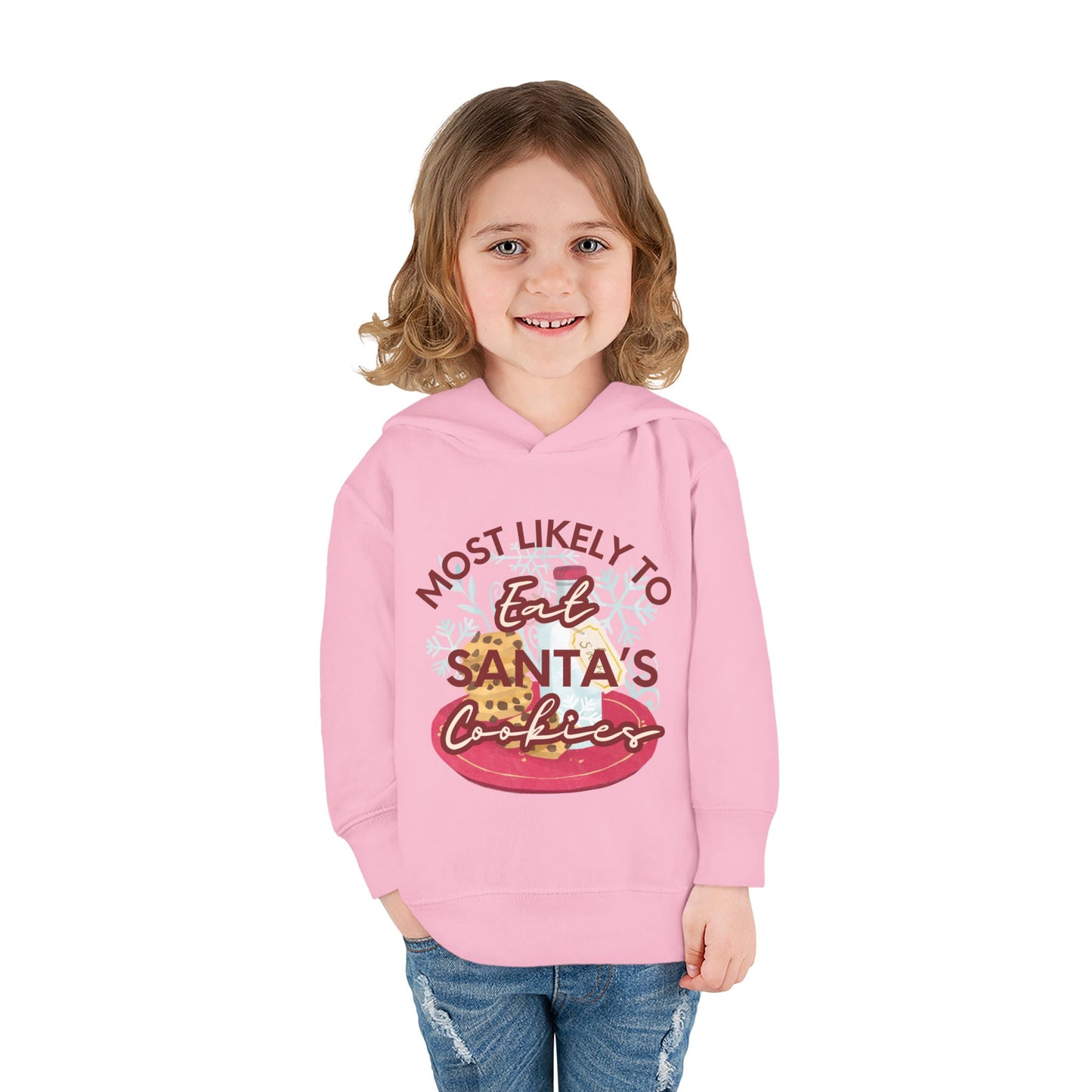 Holiday- "Eat Santa's Cookie" - Fleece Hoodie