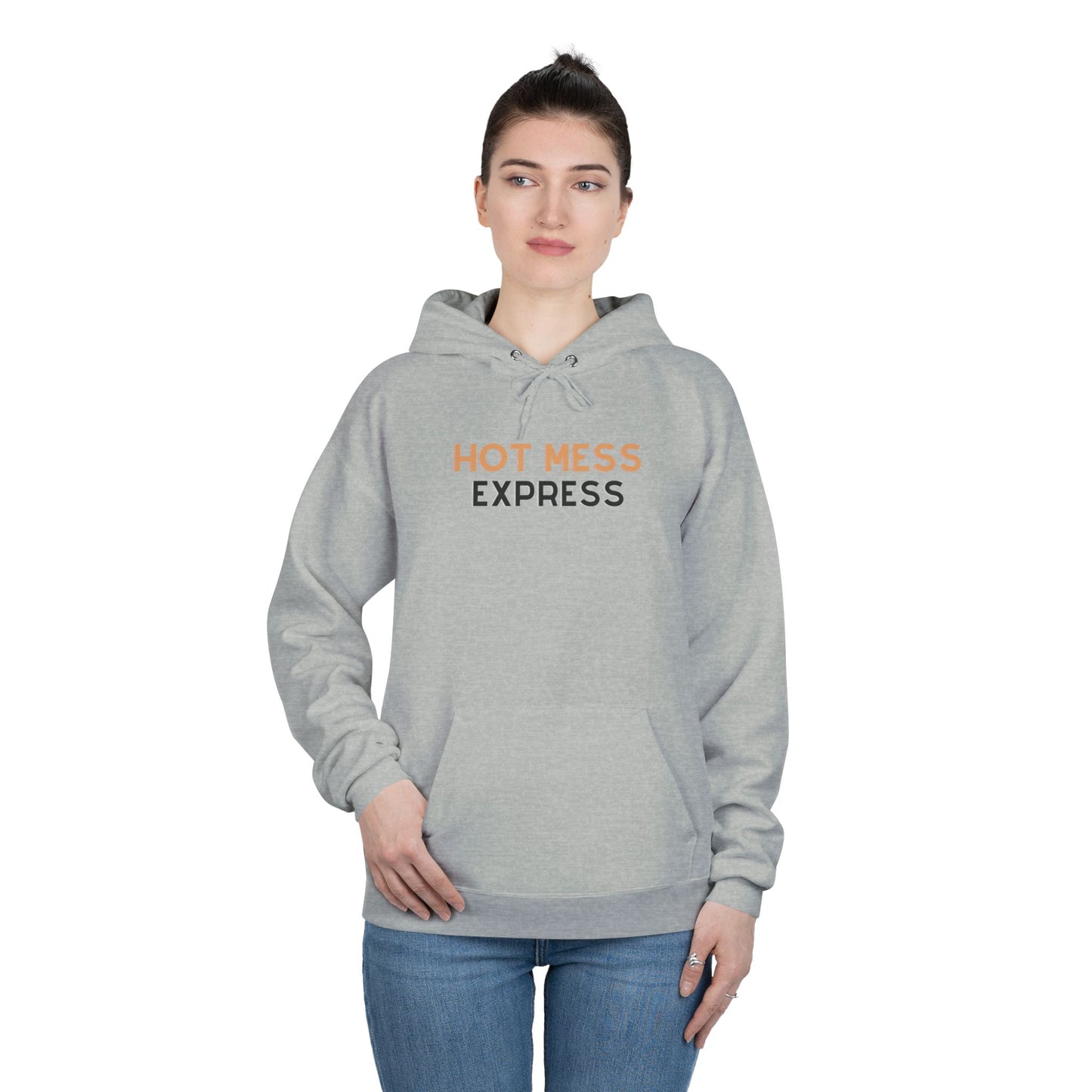 "Hot Mess Express" Pullover Hoodie Sweatshirt