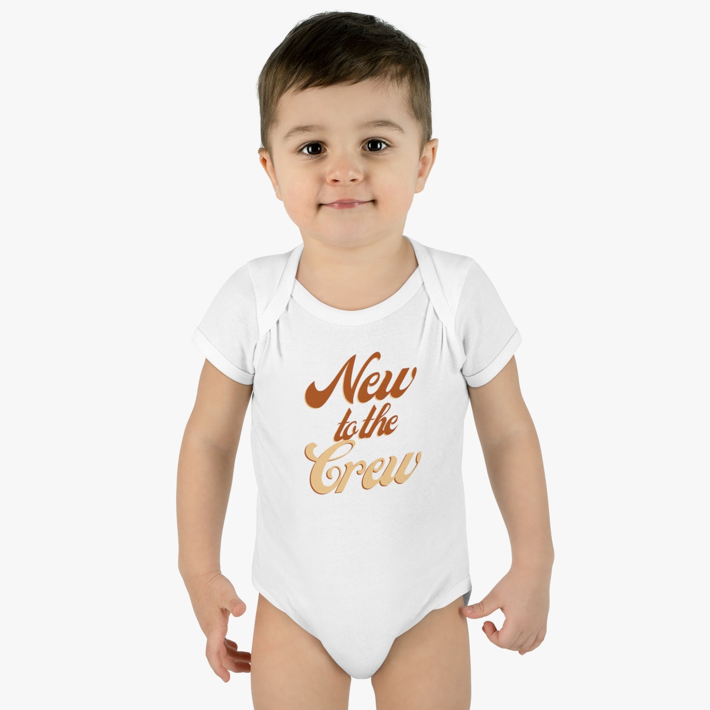 "New to Crew" Infant Bodysuit Style-02