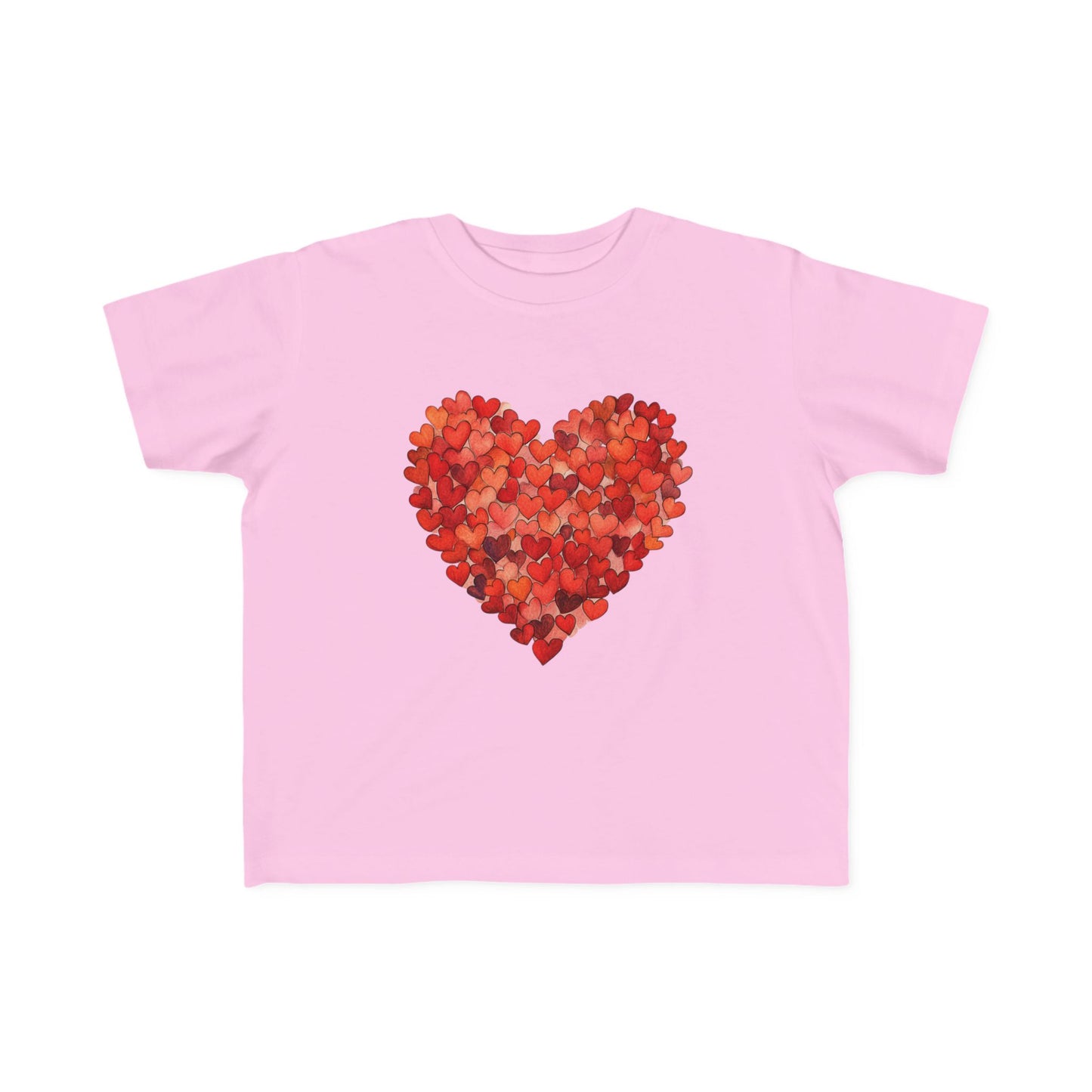 "Hearts in Heart" Toddler's Jersey Tee