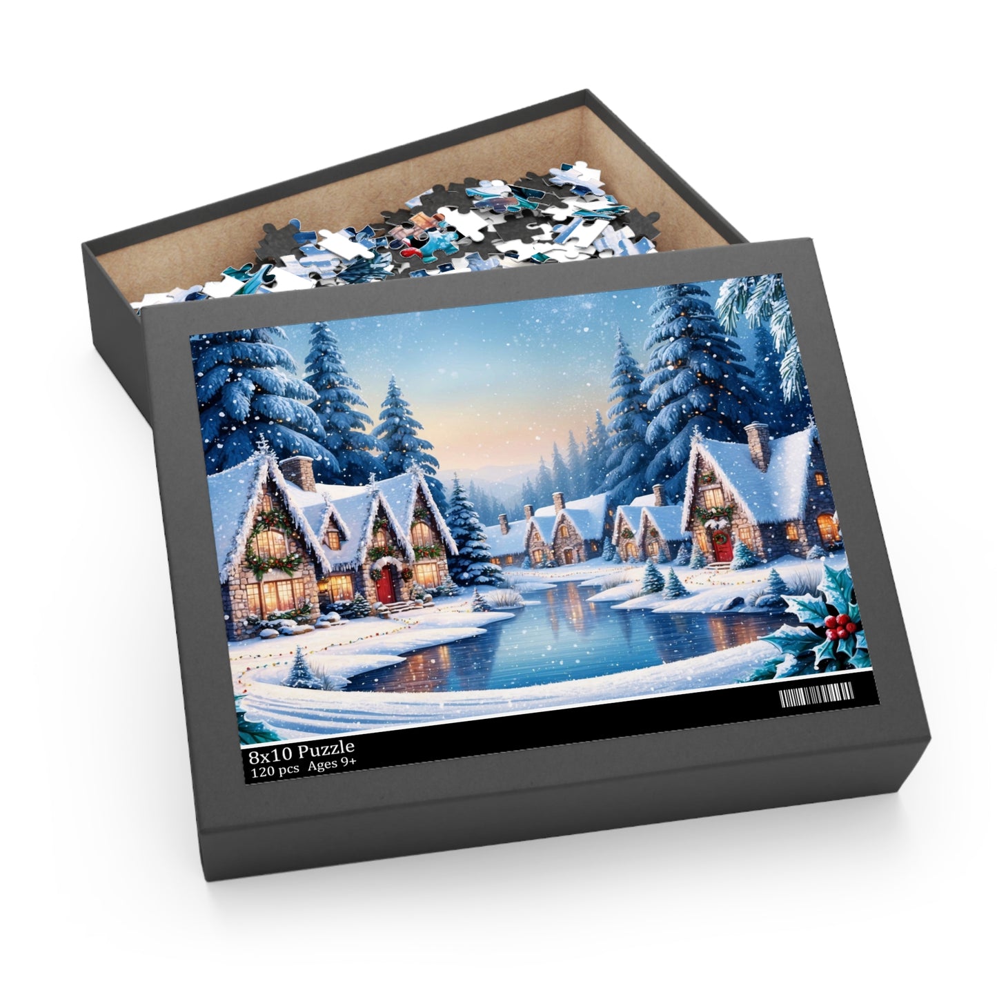 Christmas Village Puzzle (120 Piece)