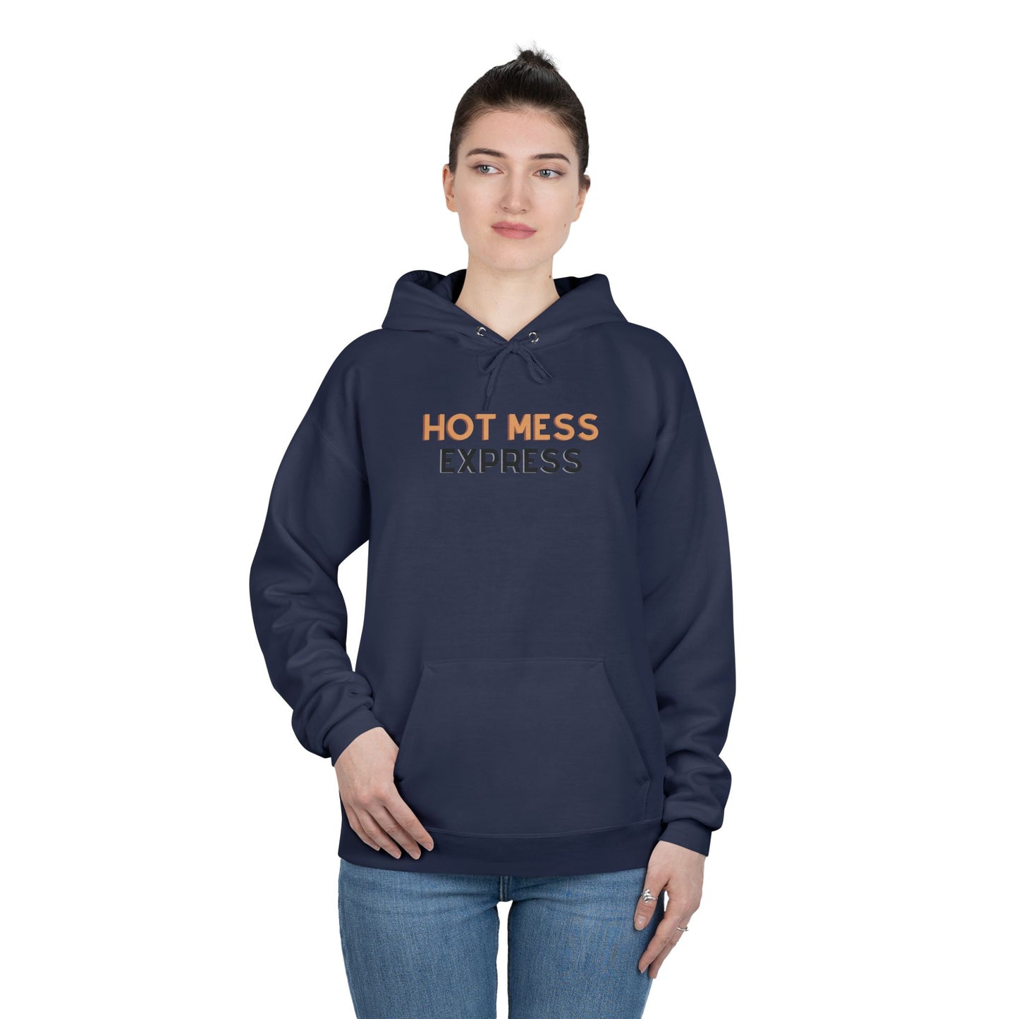 "Hot Mess Express" Pullover Hoodie Sweatshirt