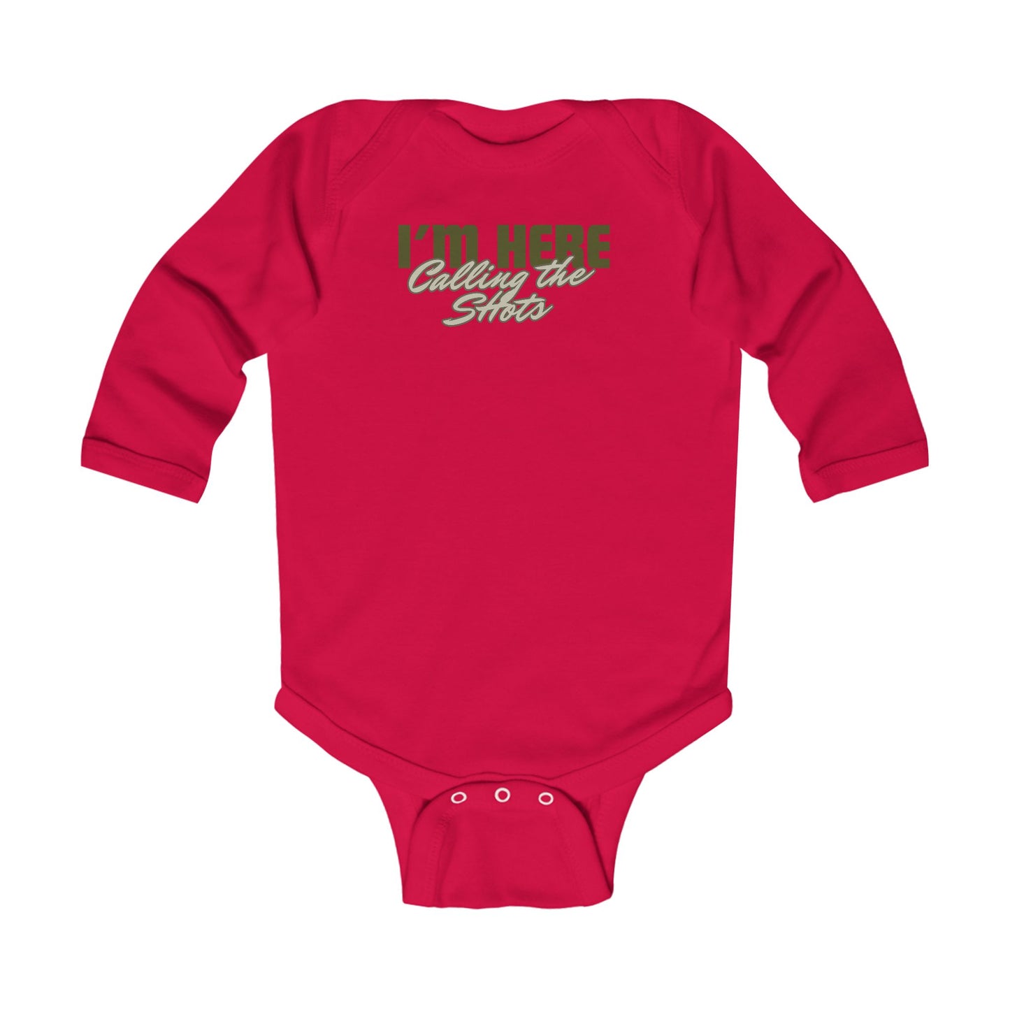 “Calling the Shots” Long Sleeve Bodysuit
