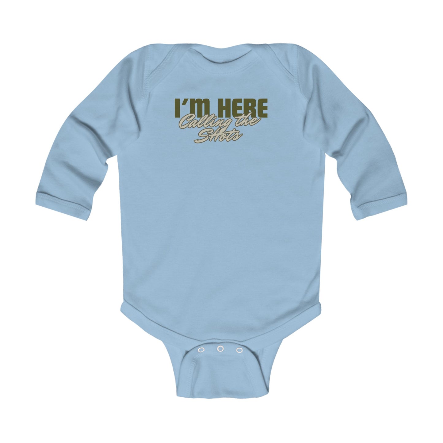 “Calling the Shots” Long Sleeve Bodysuit