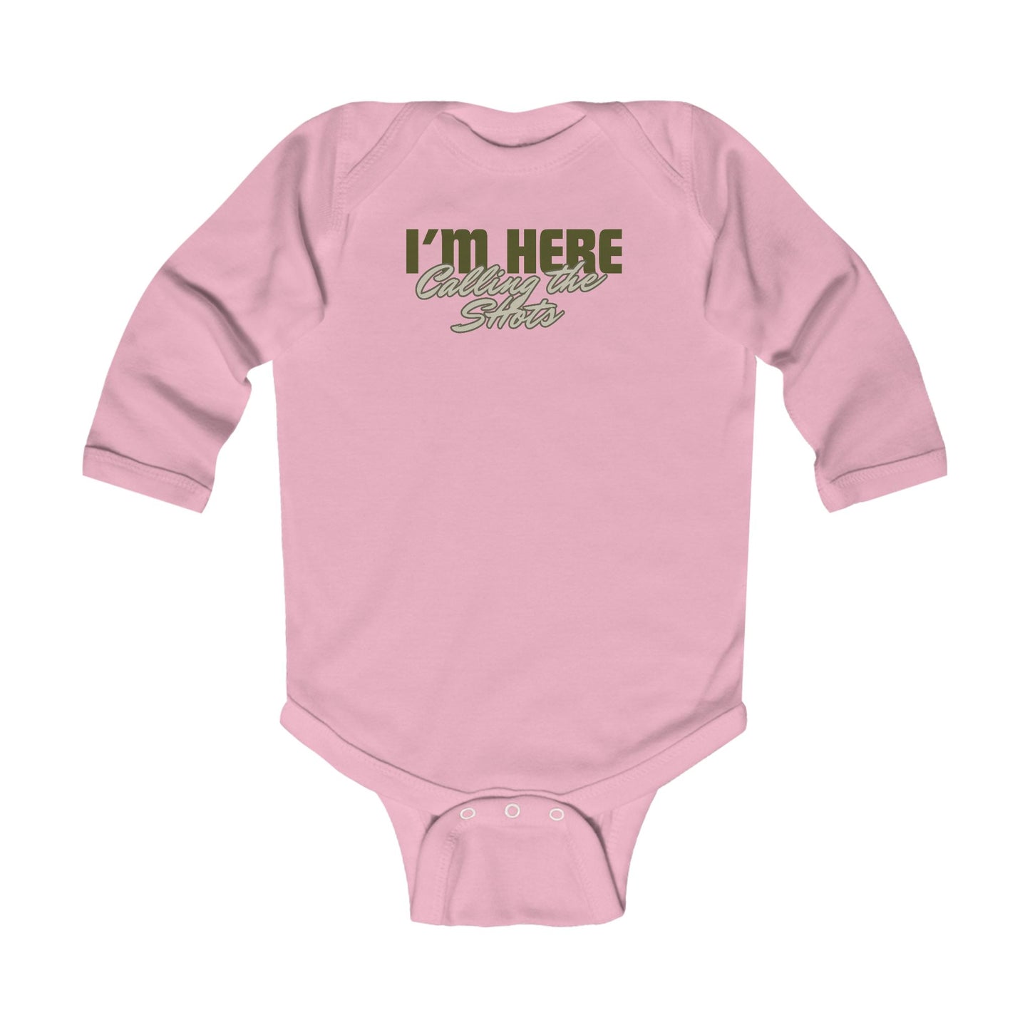 “Calling the Shots” Long Sleeve Bodysuit