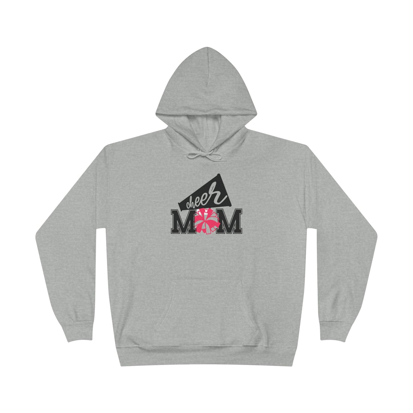 "PomPom Cheer Mom" Hoodie Sweatshirt
