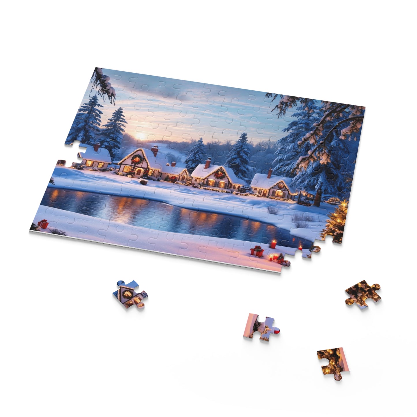 Winter Landscape Puzzle (120 Piece)