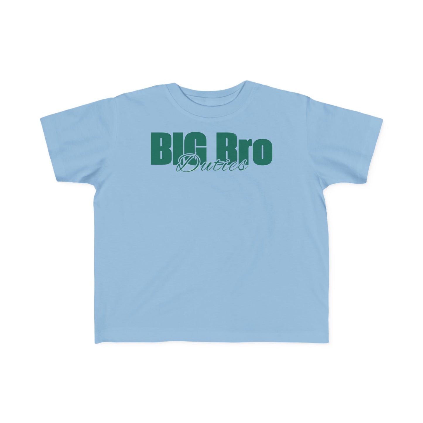 "Big Bro Duties" Toddler's Jersey Tee