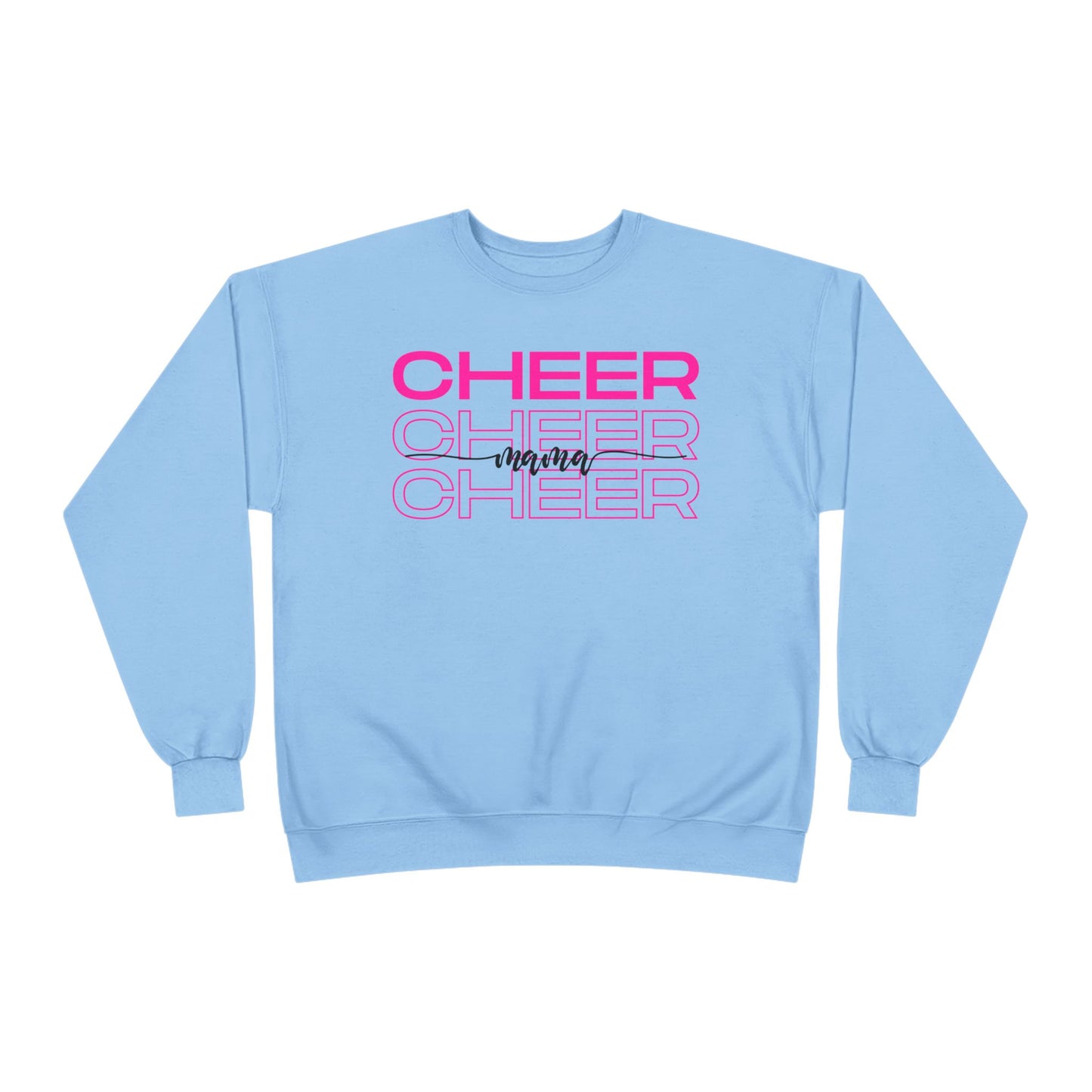"Three Cheers" Cheer Mom Crewneck Sweatshirt