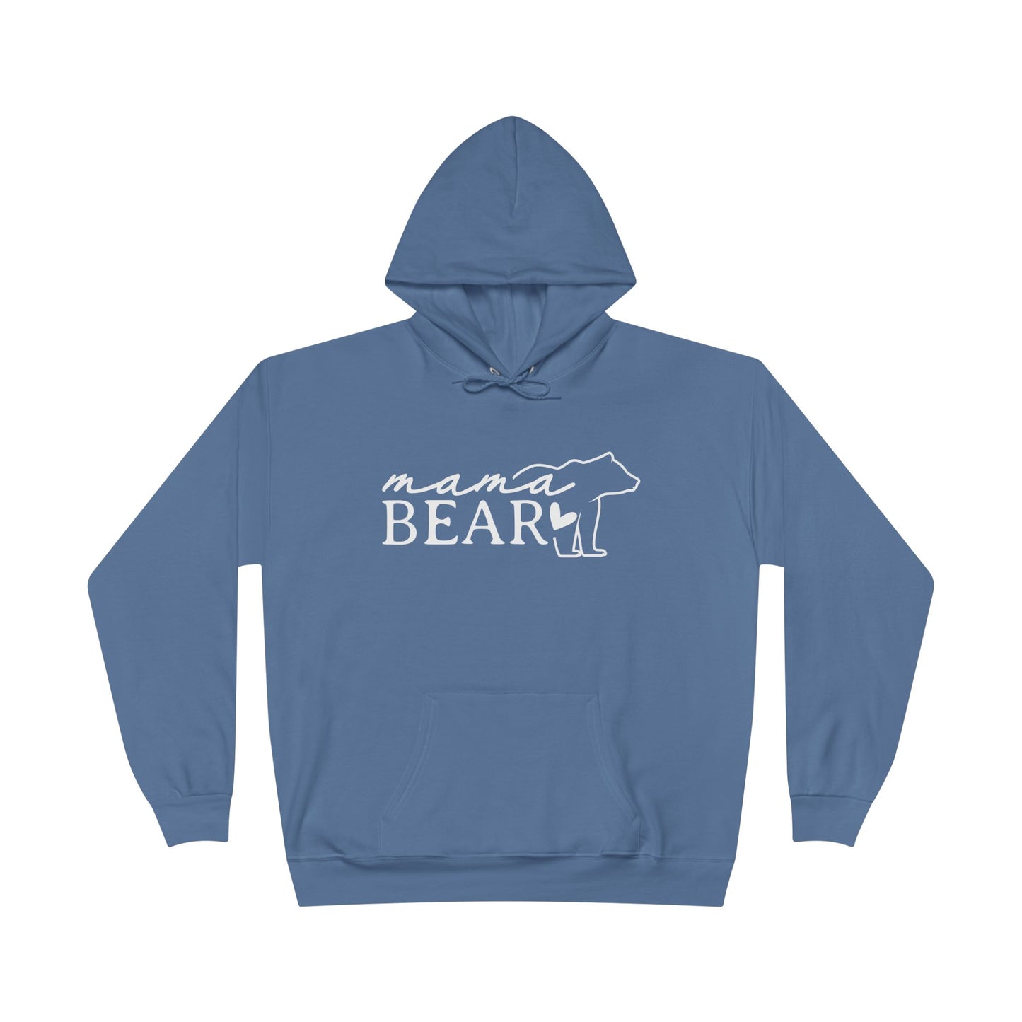 "Mama Bear Silhouette" Pullover Hoodie Sweatshirt