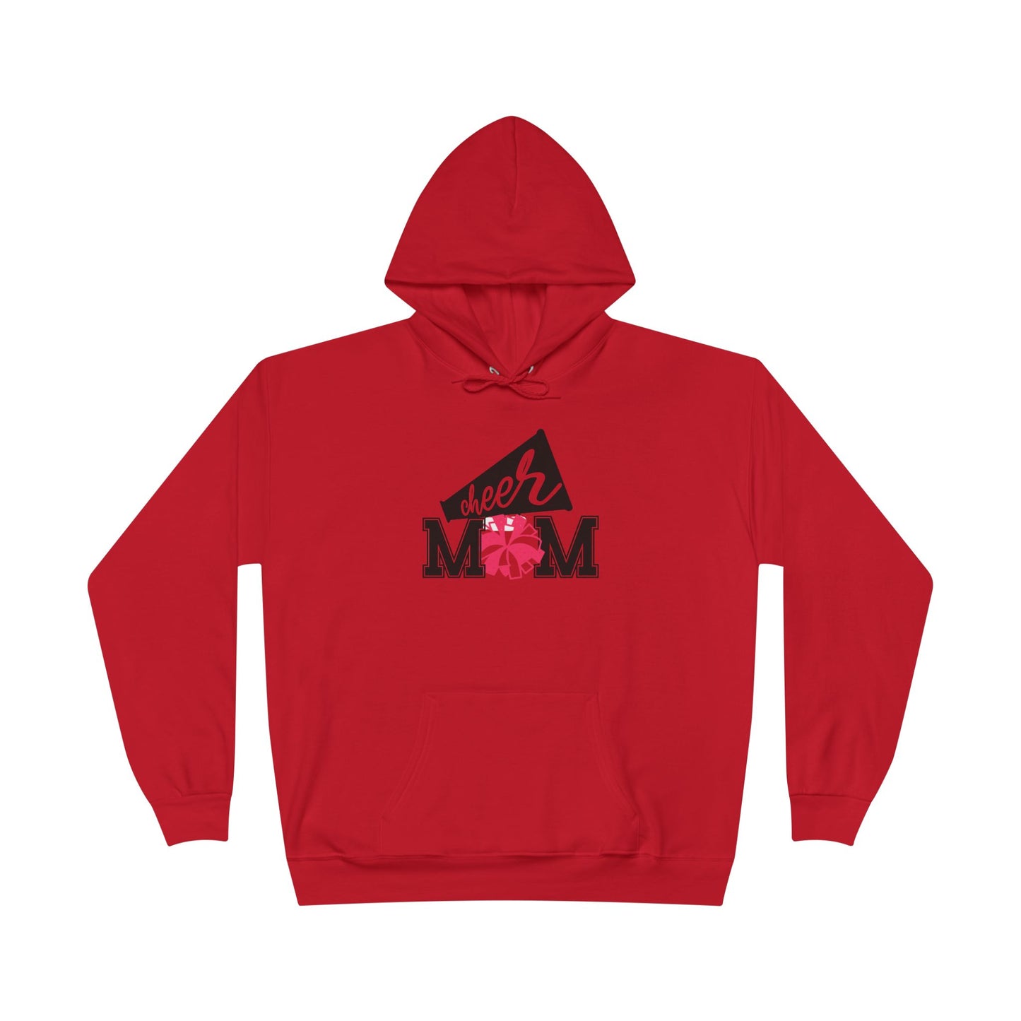 "PomPom Cheer Mom" Hoodie Sweatshirt