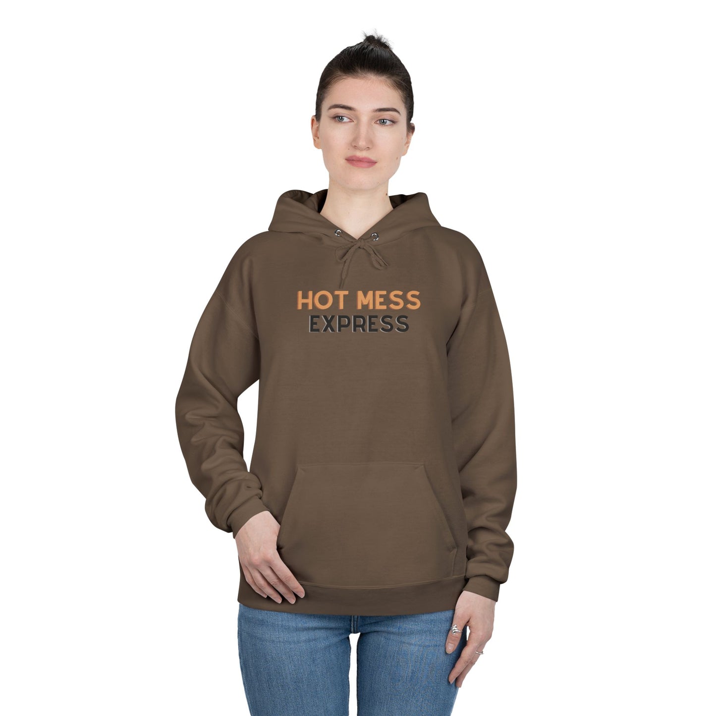 "Hot Mess Express" Pullover Hoodie Sweatshirt