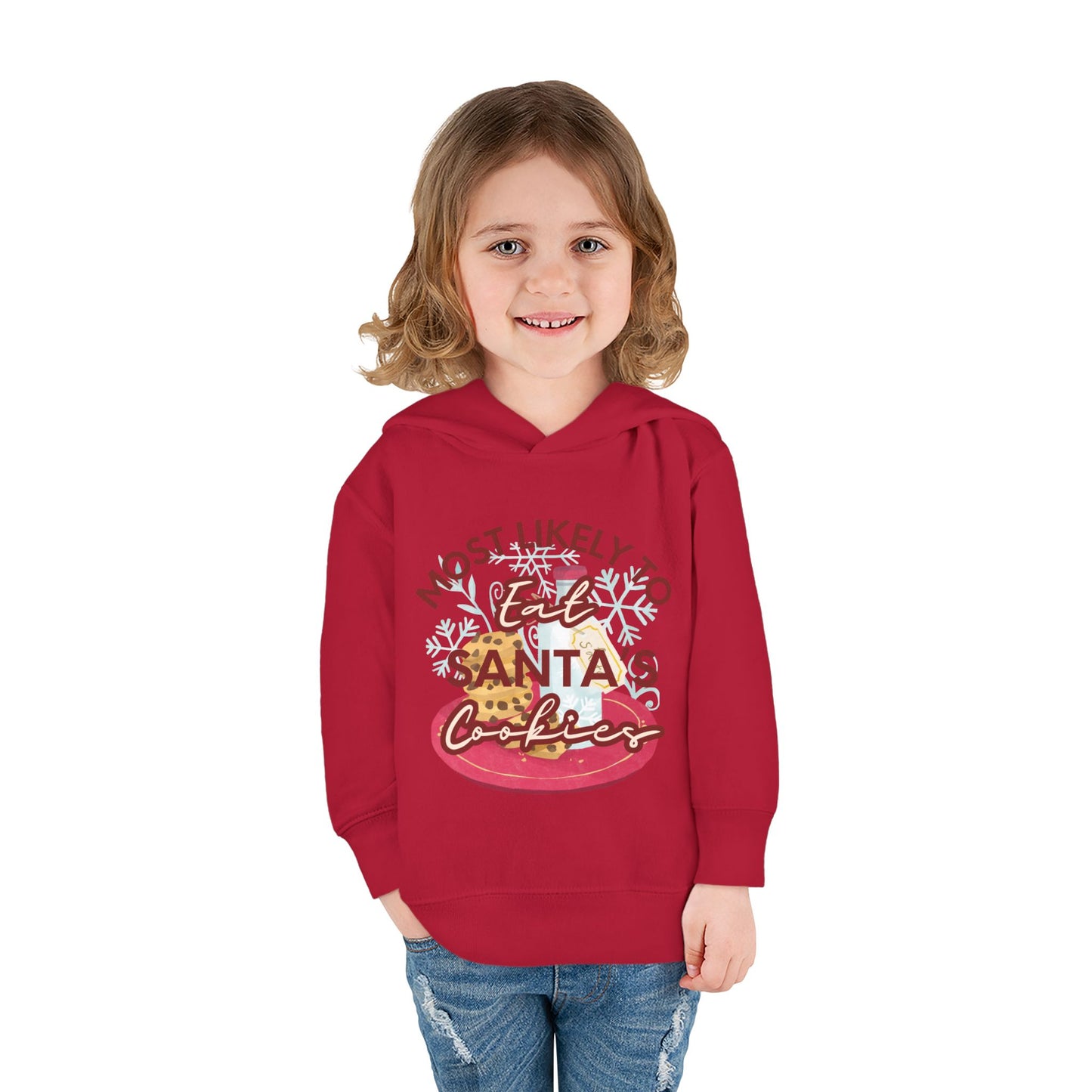 Holiday- "Eat Santa's Cookie" - Fleece Hoodie