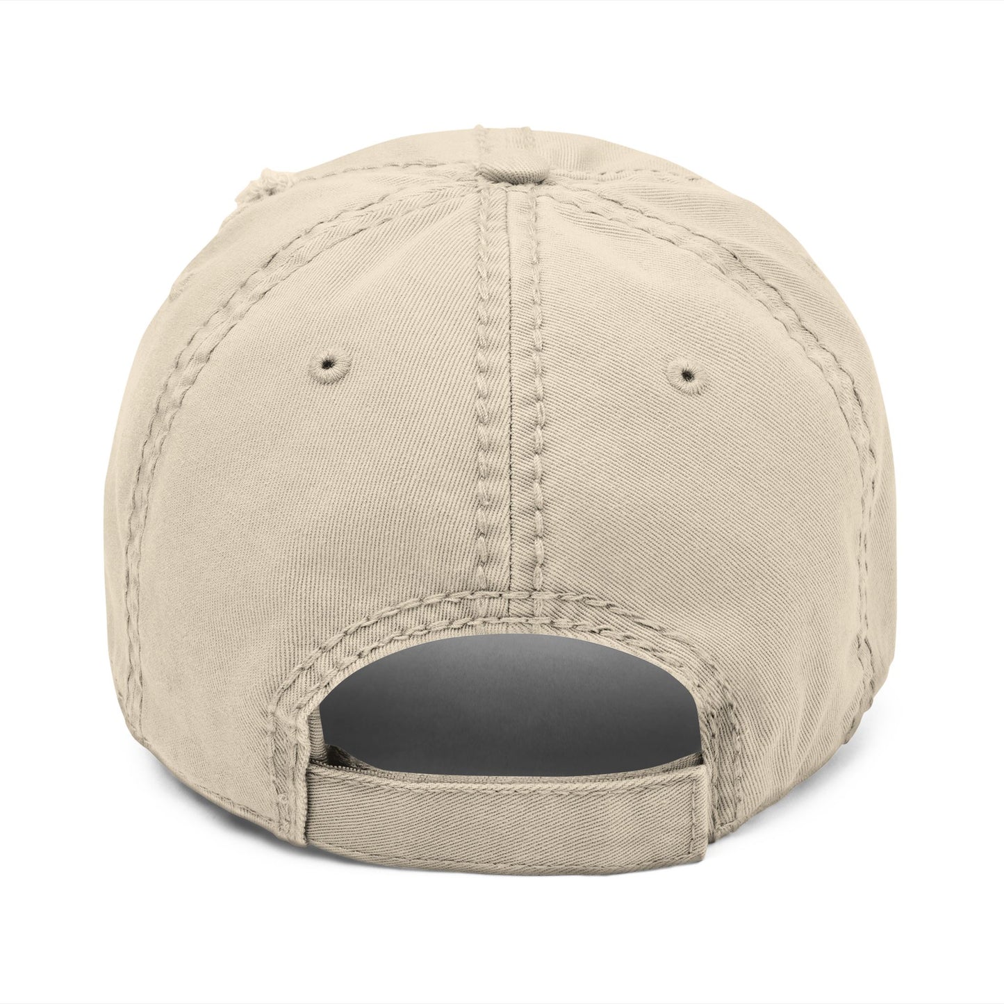 Distressed Embroidered Hat - Baseball Mom