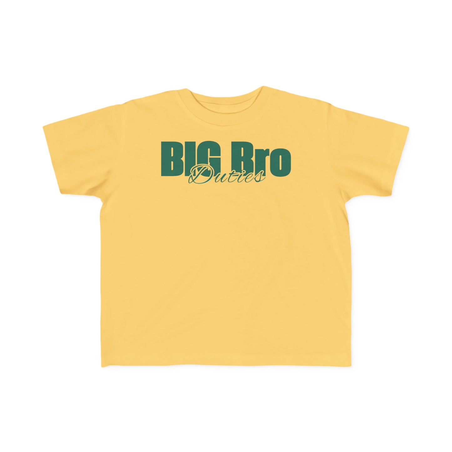 "Big Bro Duties" Toddler's Jersey Tee
