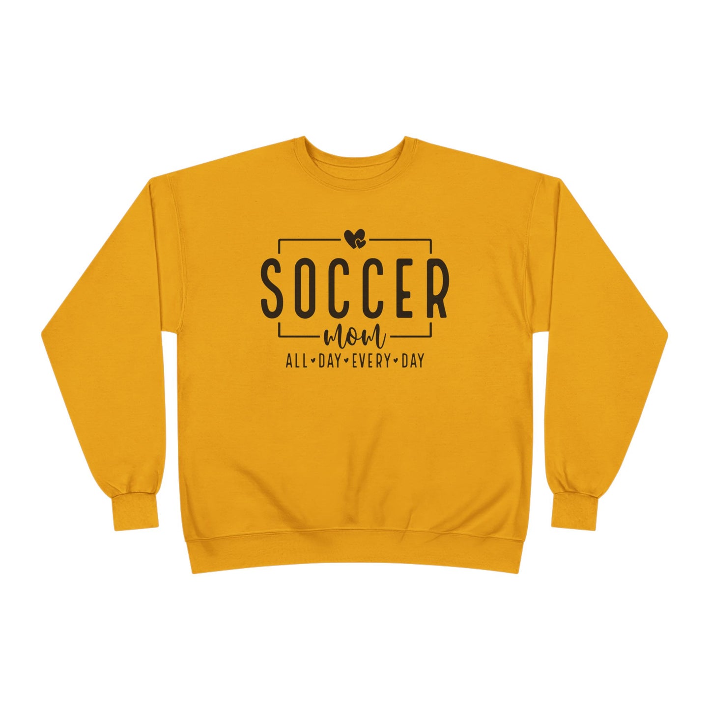 "All Day, Every Day" Soccer Mom Crewneck Sweatshirt