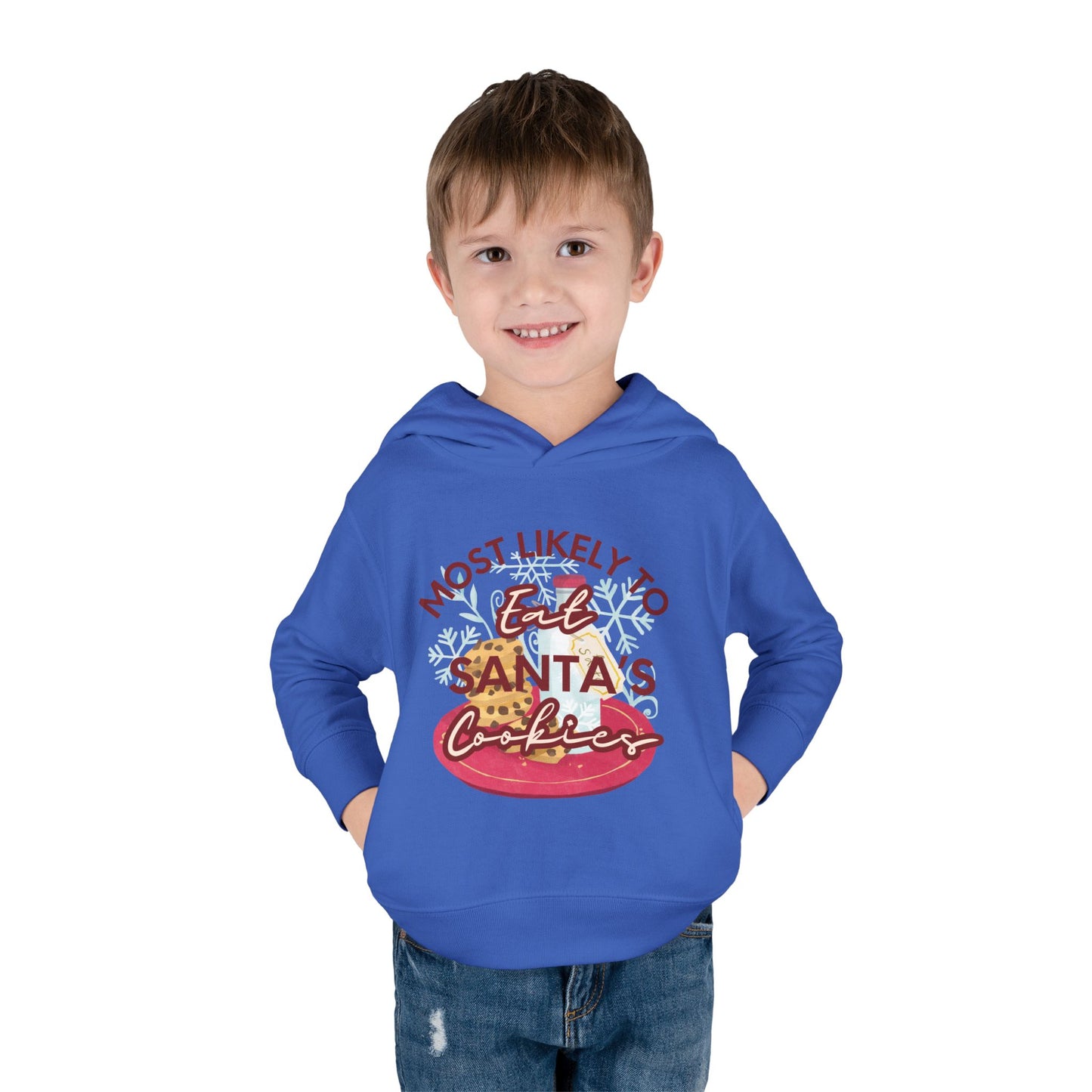 Holiday- "Eat Santa's Cookie" - Fleece Hoodie