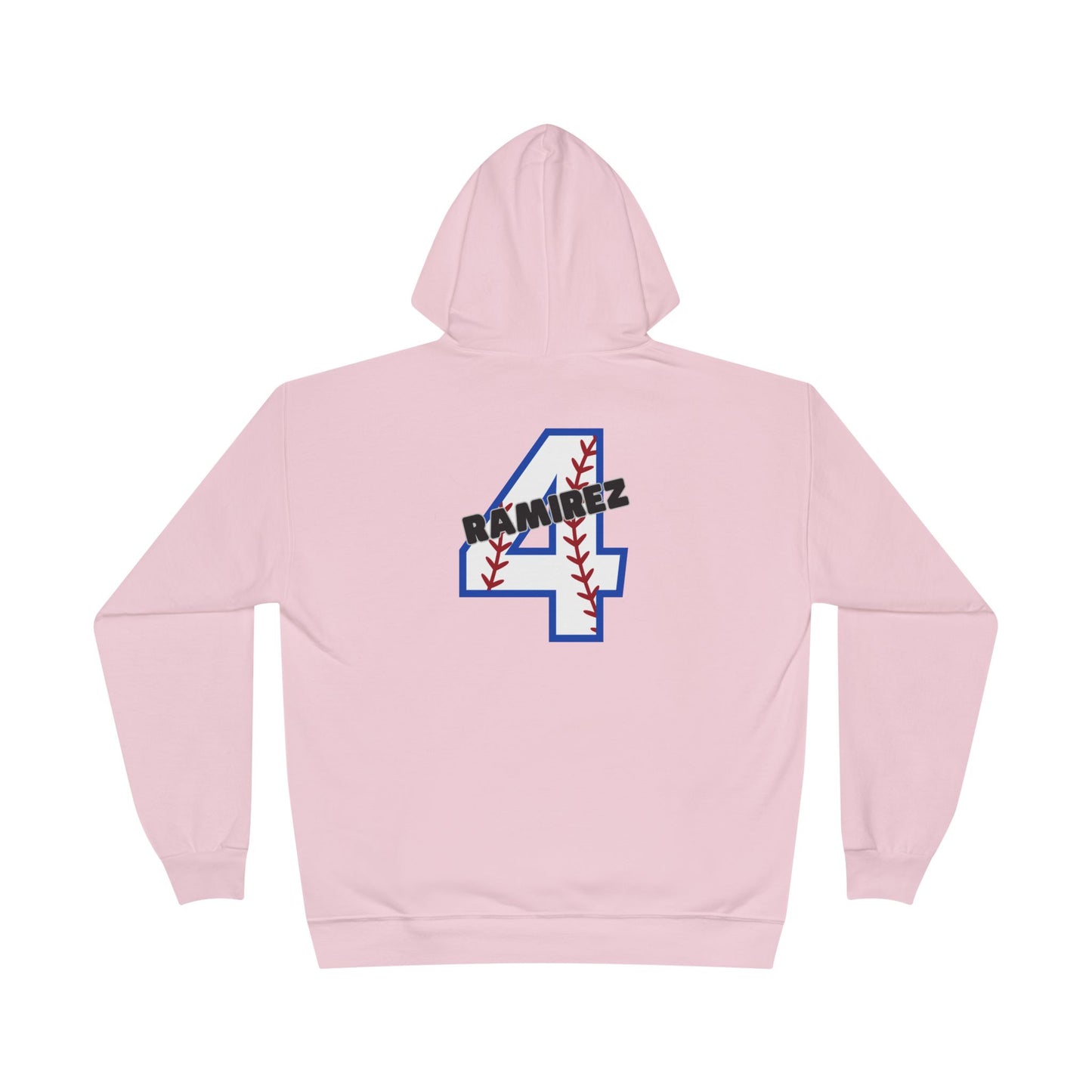 Personalized - "BaseBow" Baseball Mom Hoodie Sweatshirt