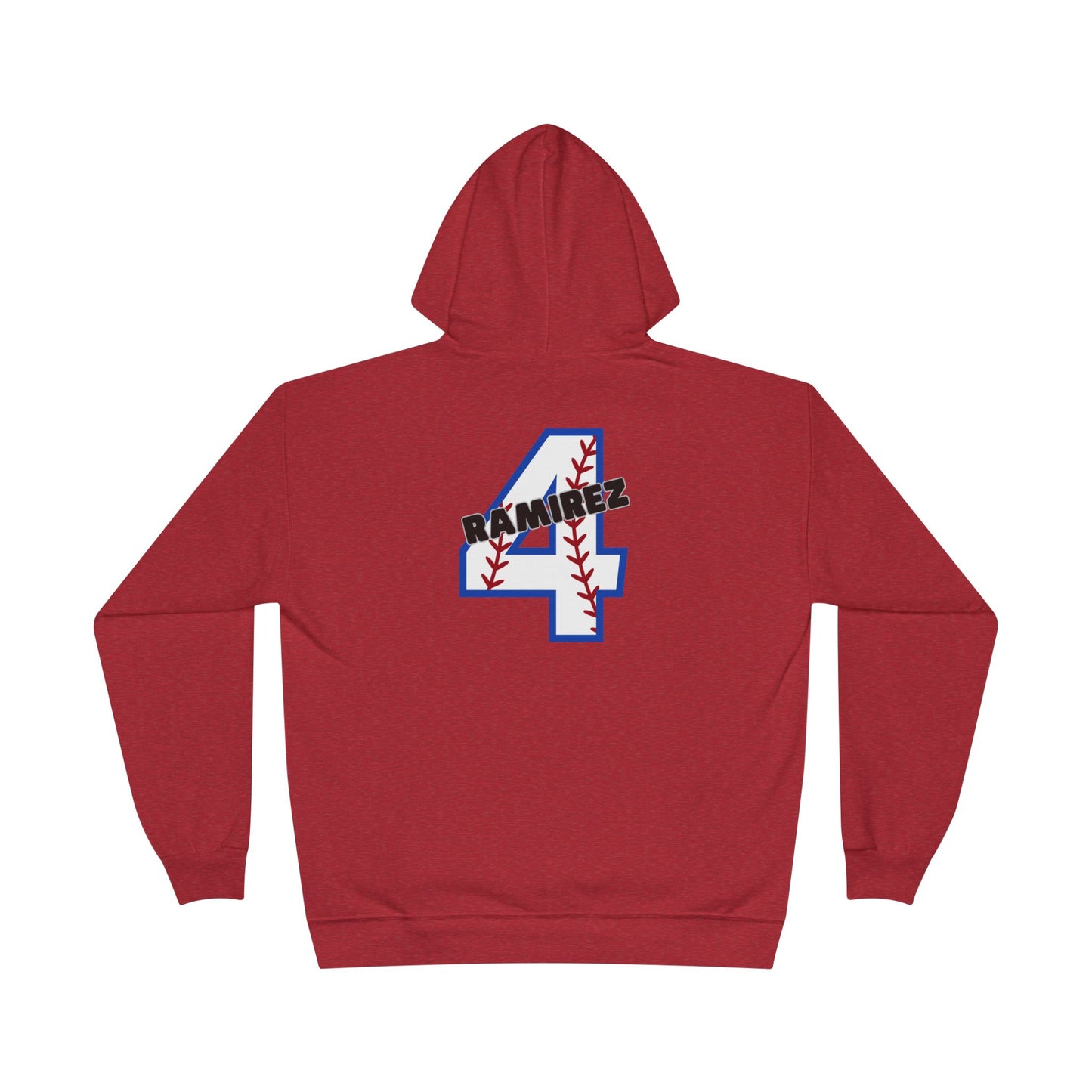 Personalized - "BaseBow" Baseball Mom Hoodie Sweatshirt