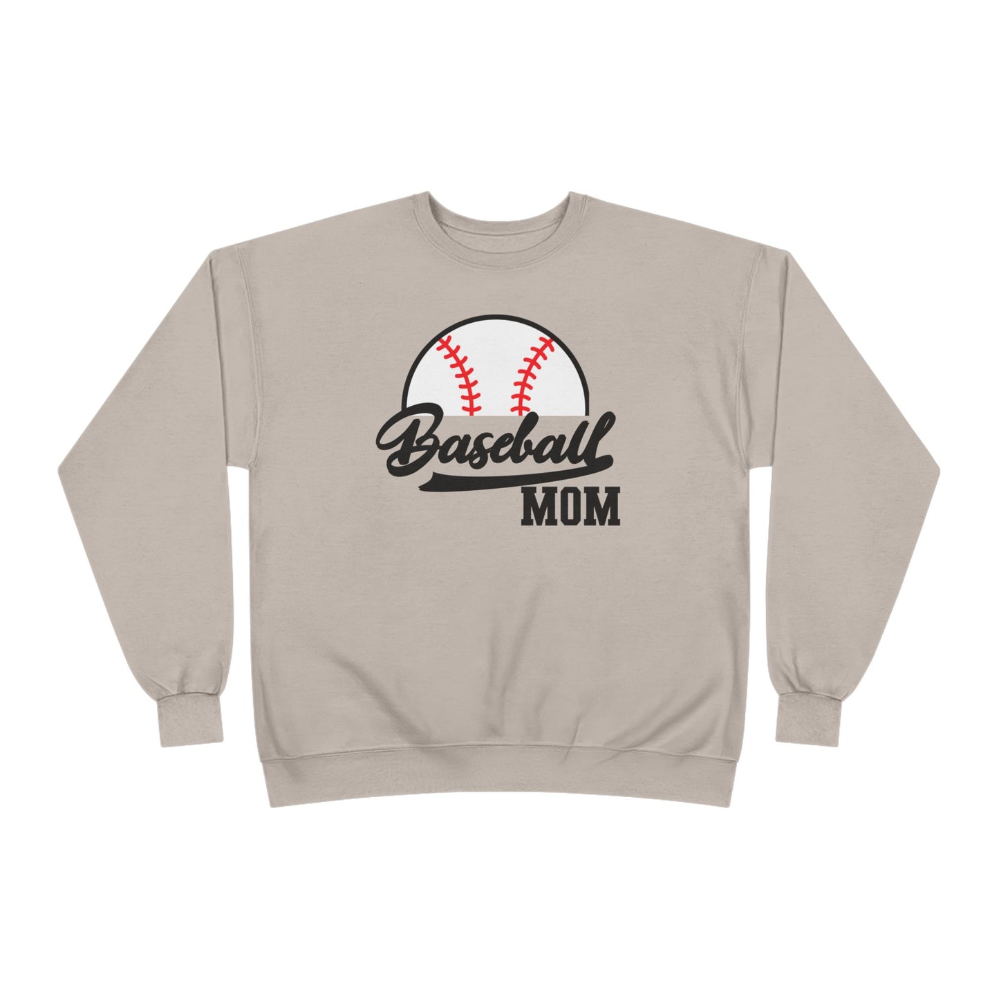 Personalized - "Baseball Mom" Crewneck Sweatshirt