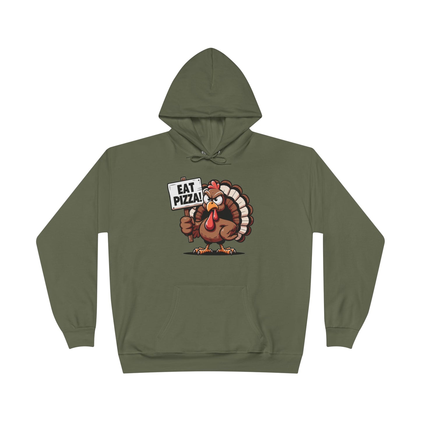 "Eat Pizza" Pullover Hoodie Sweatshirt