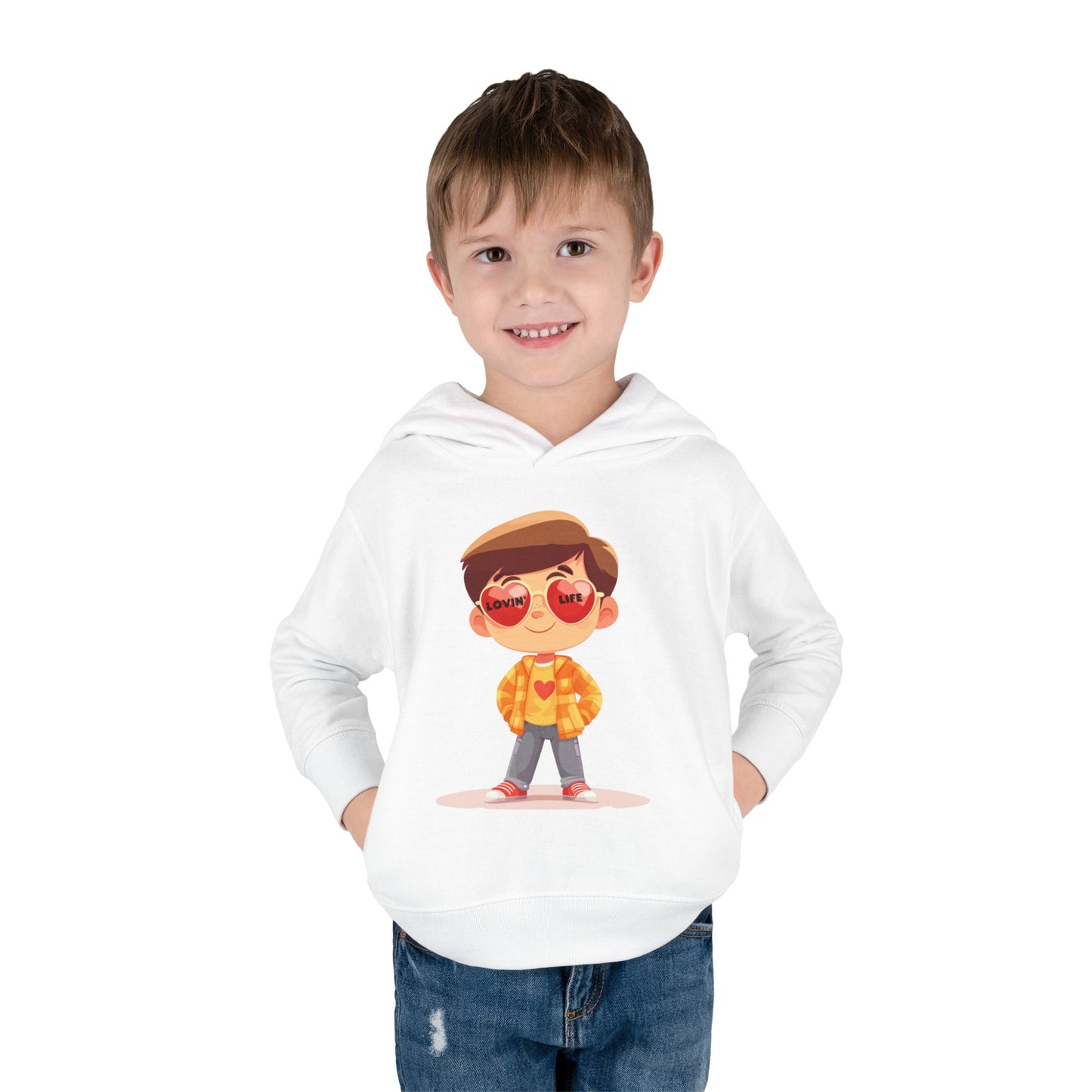 "Lovin Life Toddler Boy" - Fleece Hoodie