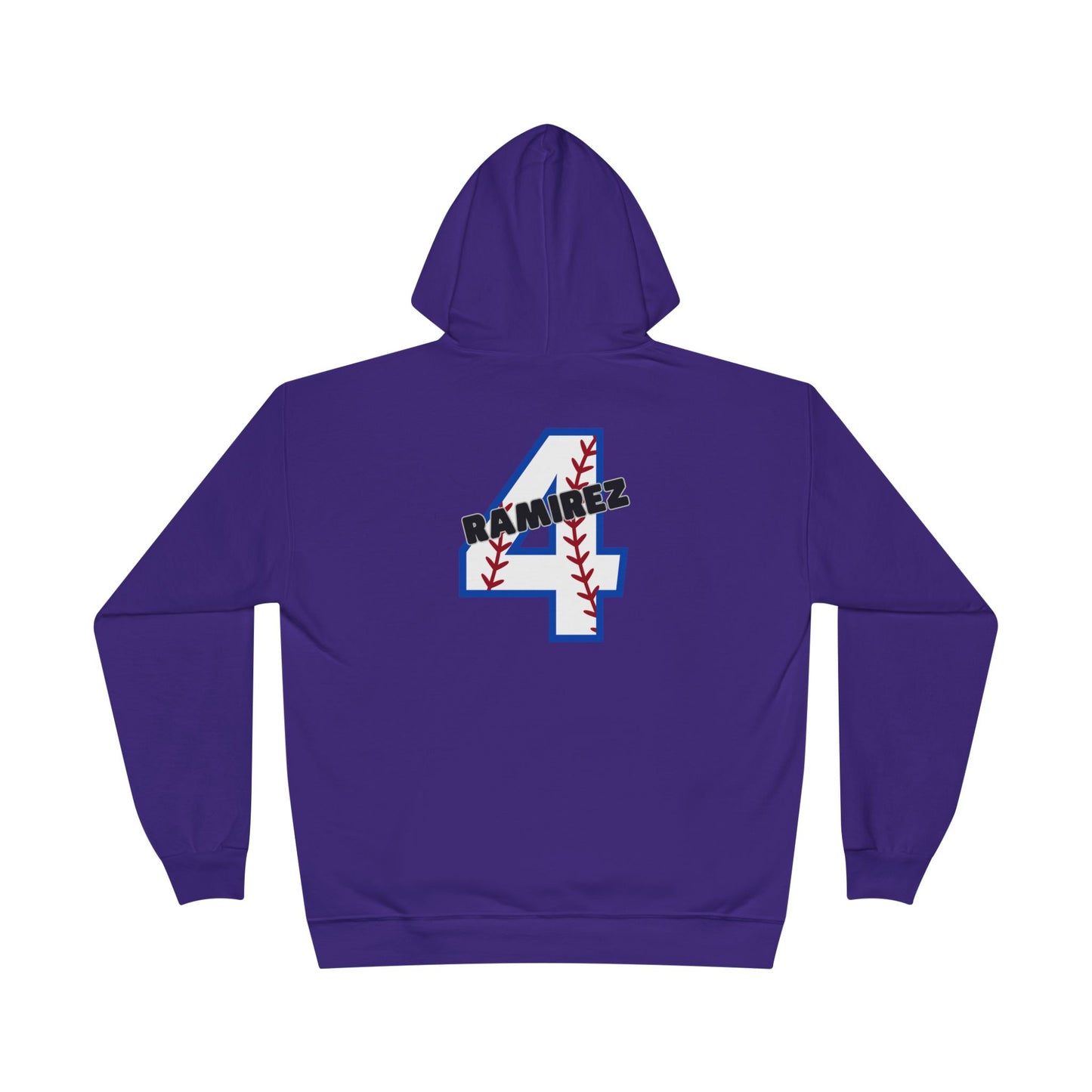 Personalized - "BaseBow" Baseball Mom Hoodie Sweatshirt