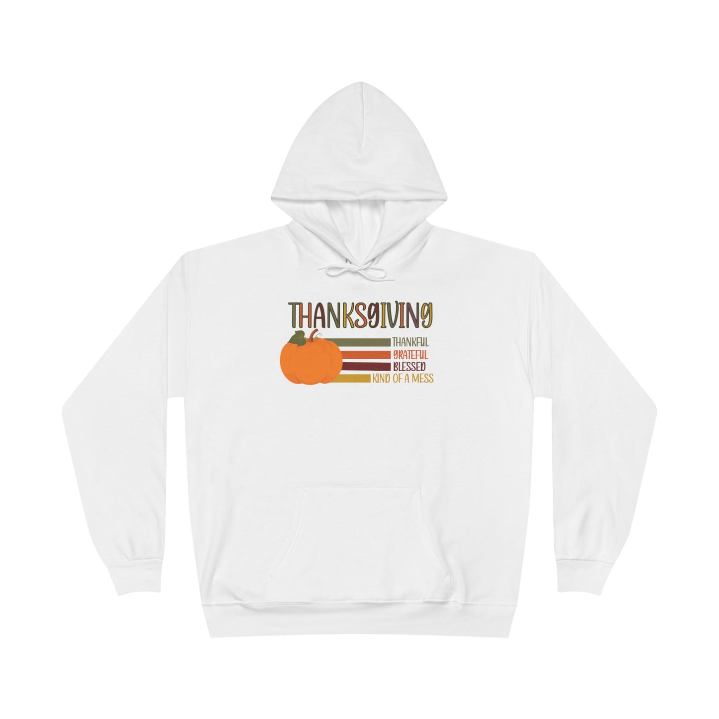 Thanksgiving Pullover Hoodie Sweatshirt