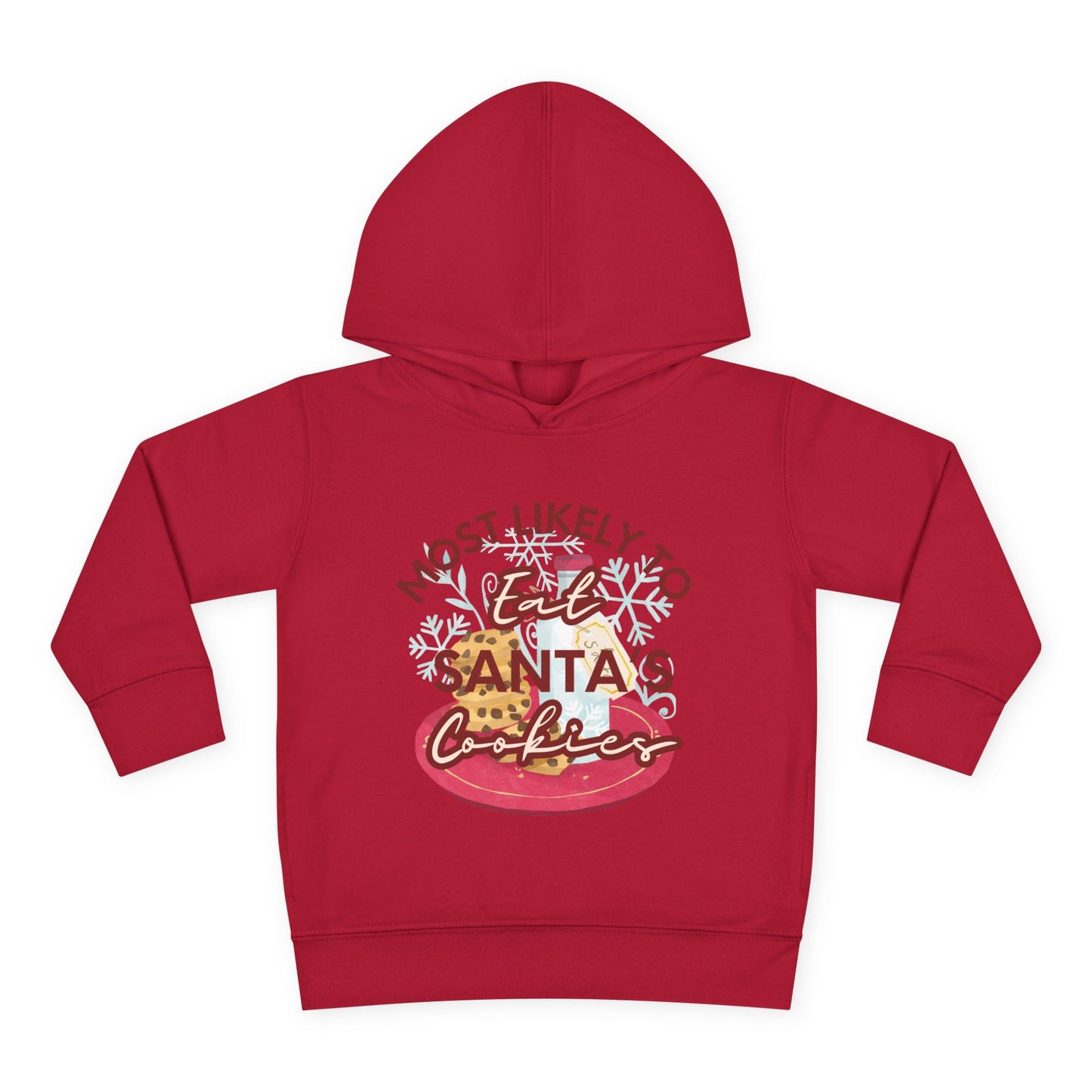Holiday- "Eat Santa's Cookie" - Fleece Hoodie