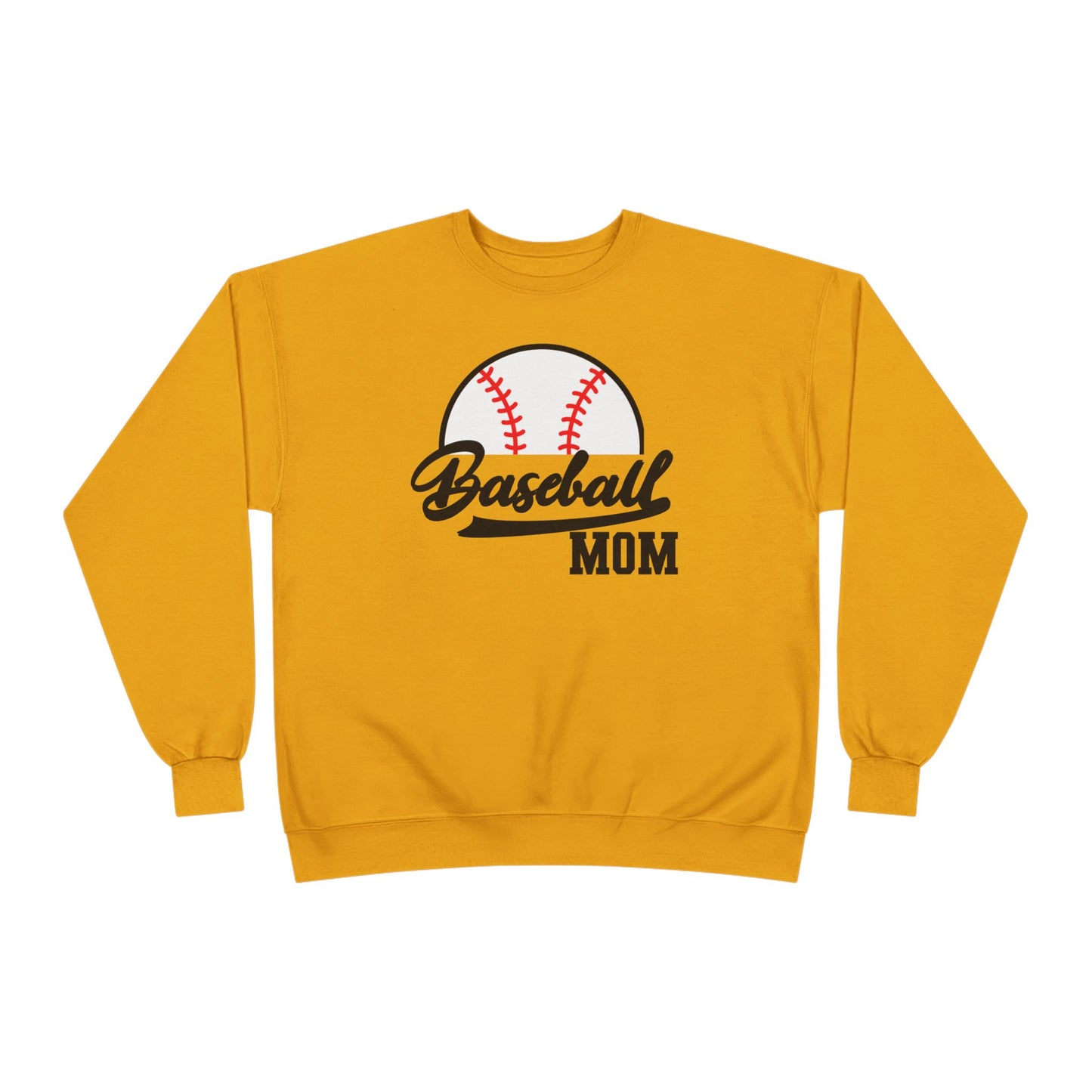 Personalized - "Baseball Mom" Crewneck Sweatshirt