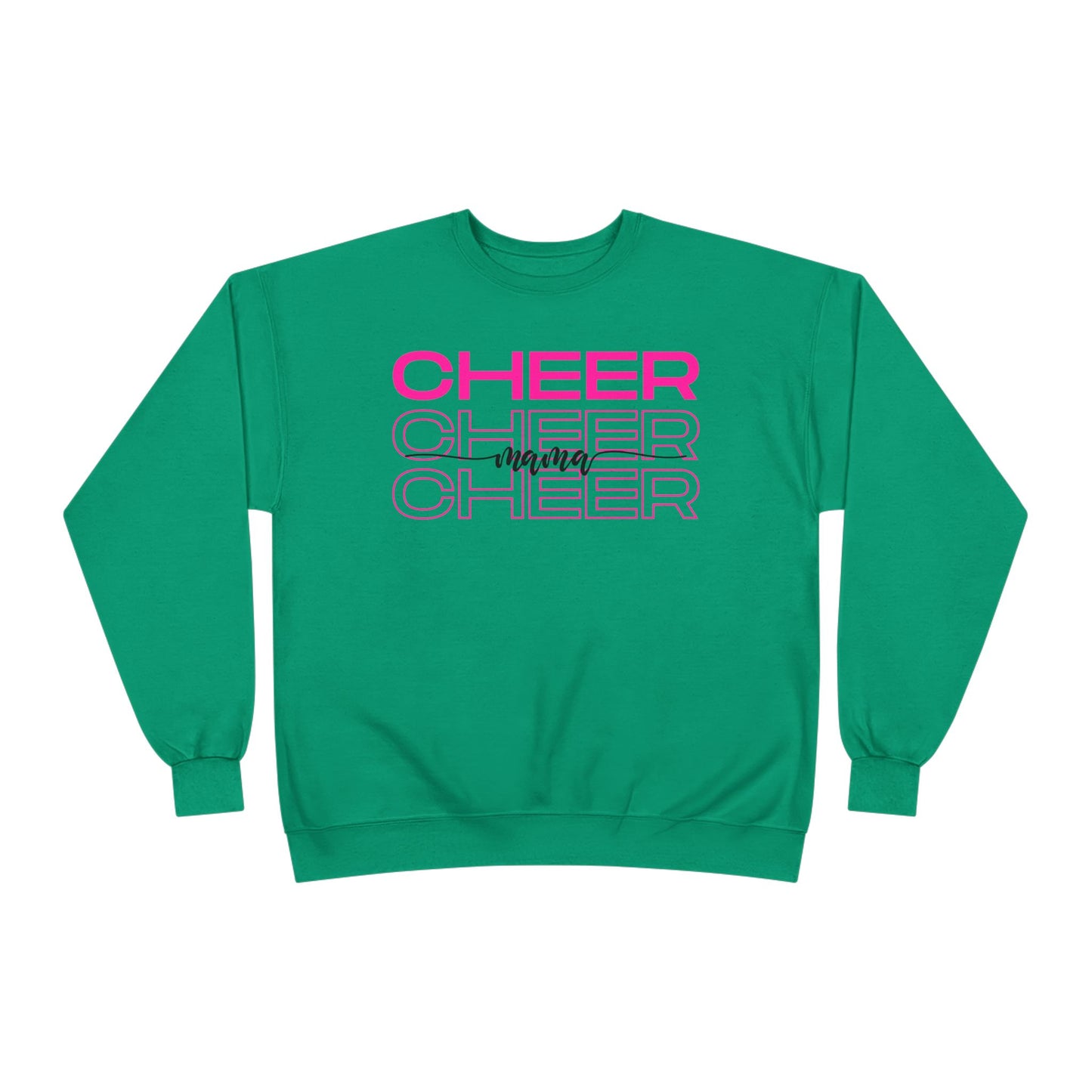 "Three Cheers" Cheer Mom Crewneck Sweatshirt