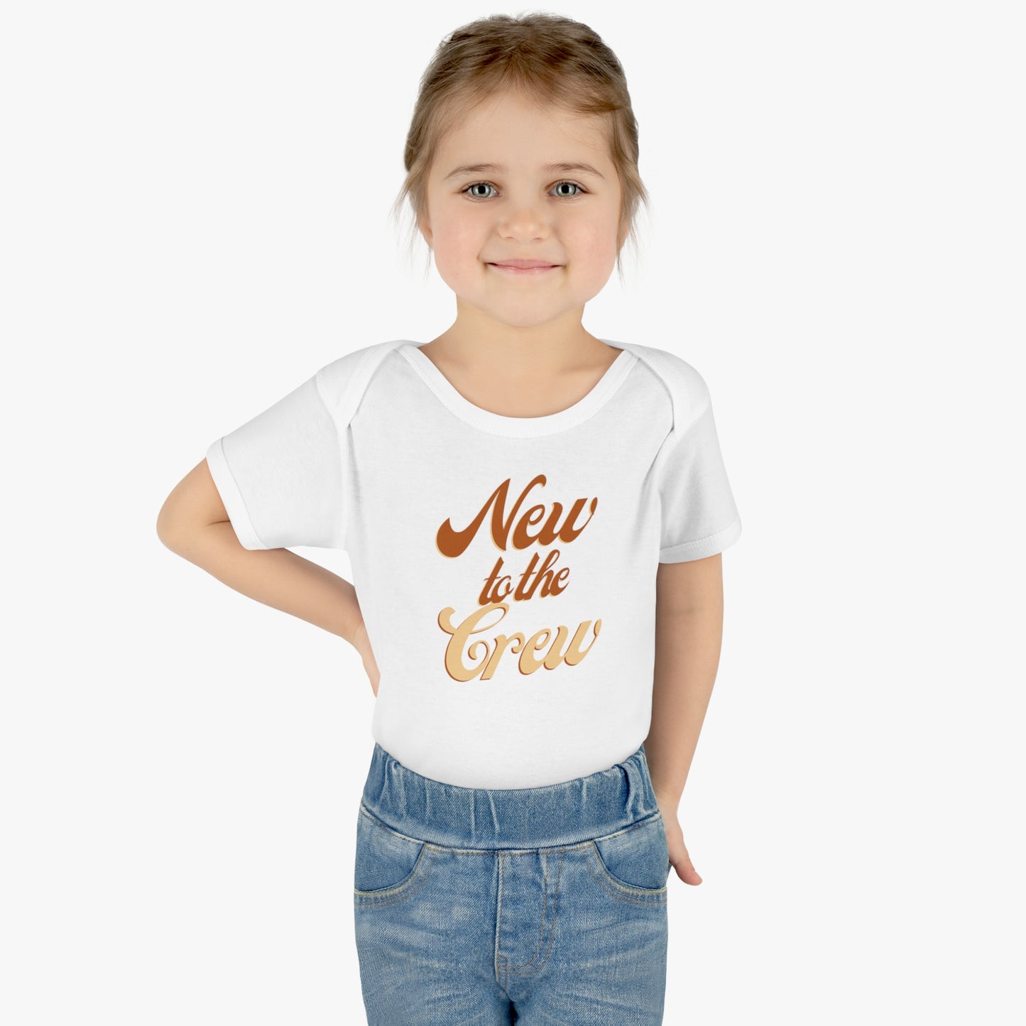 "New to Crew" Infant Bodysuit Style-02