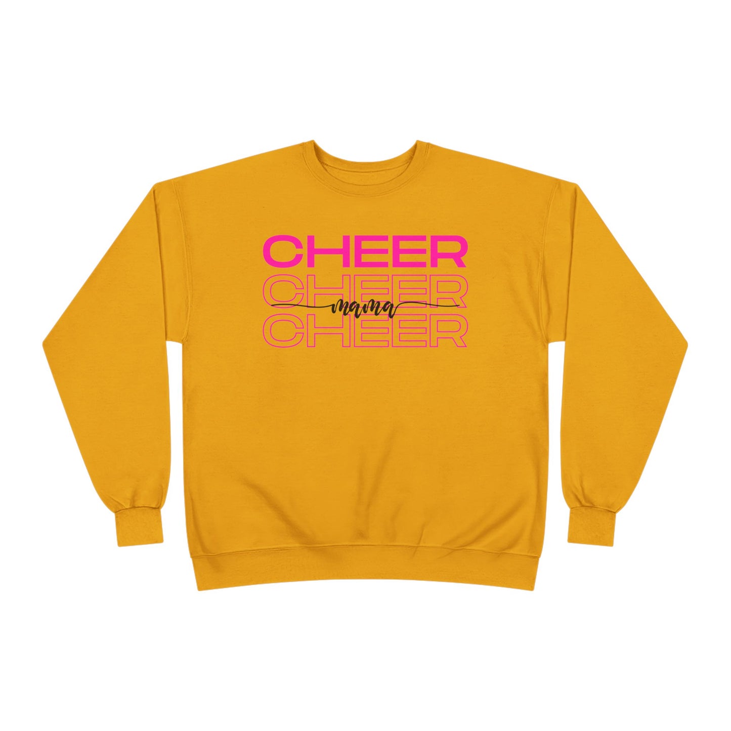 "Three Cheers" Cheer Mom Crewneck Sweatshirt