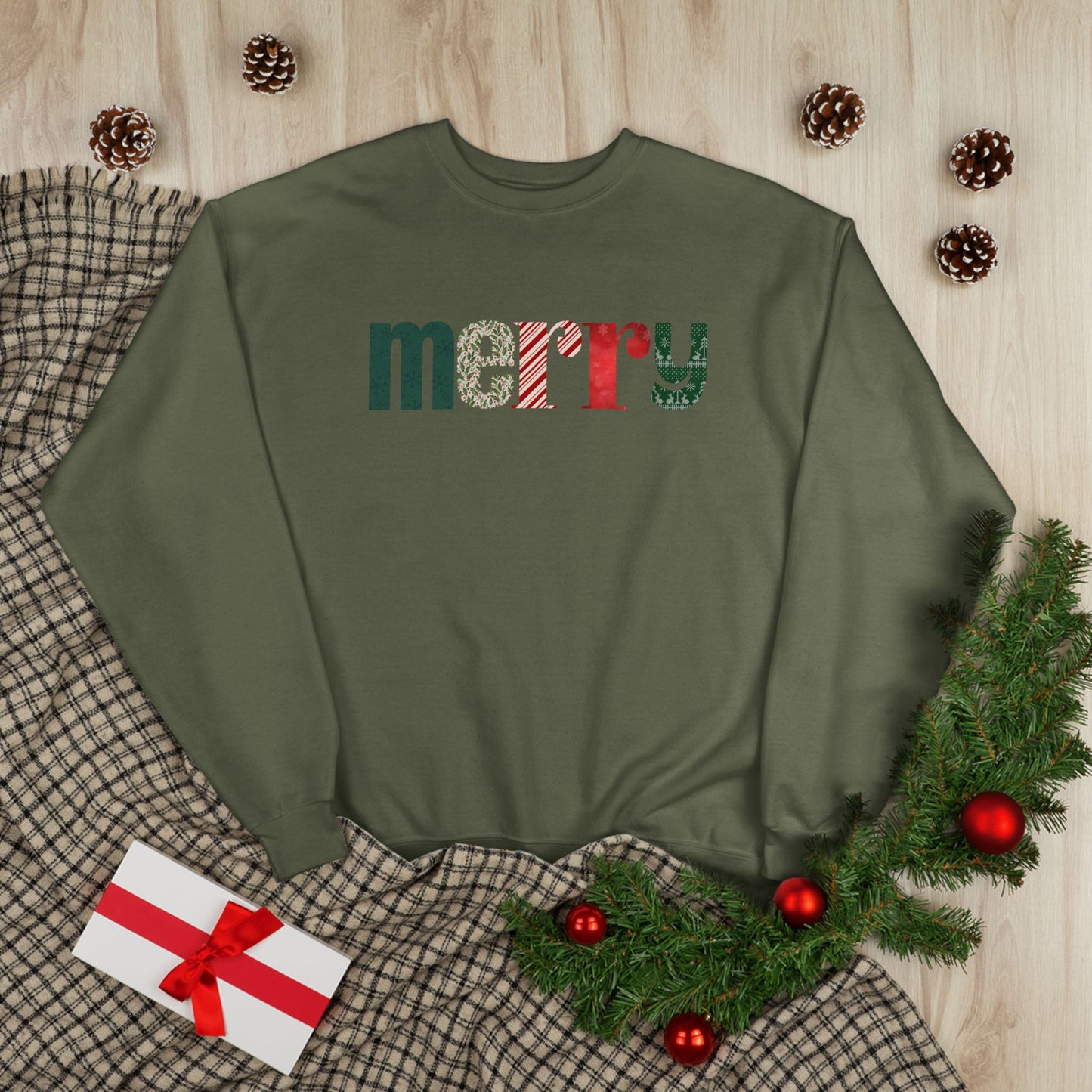 "Merry" Crewneck Sweatshirt