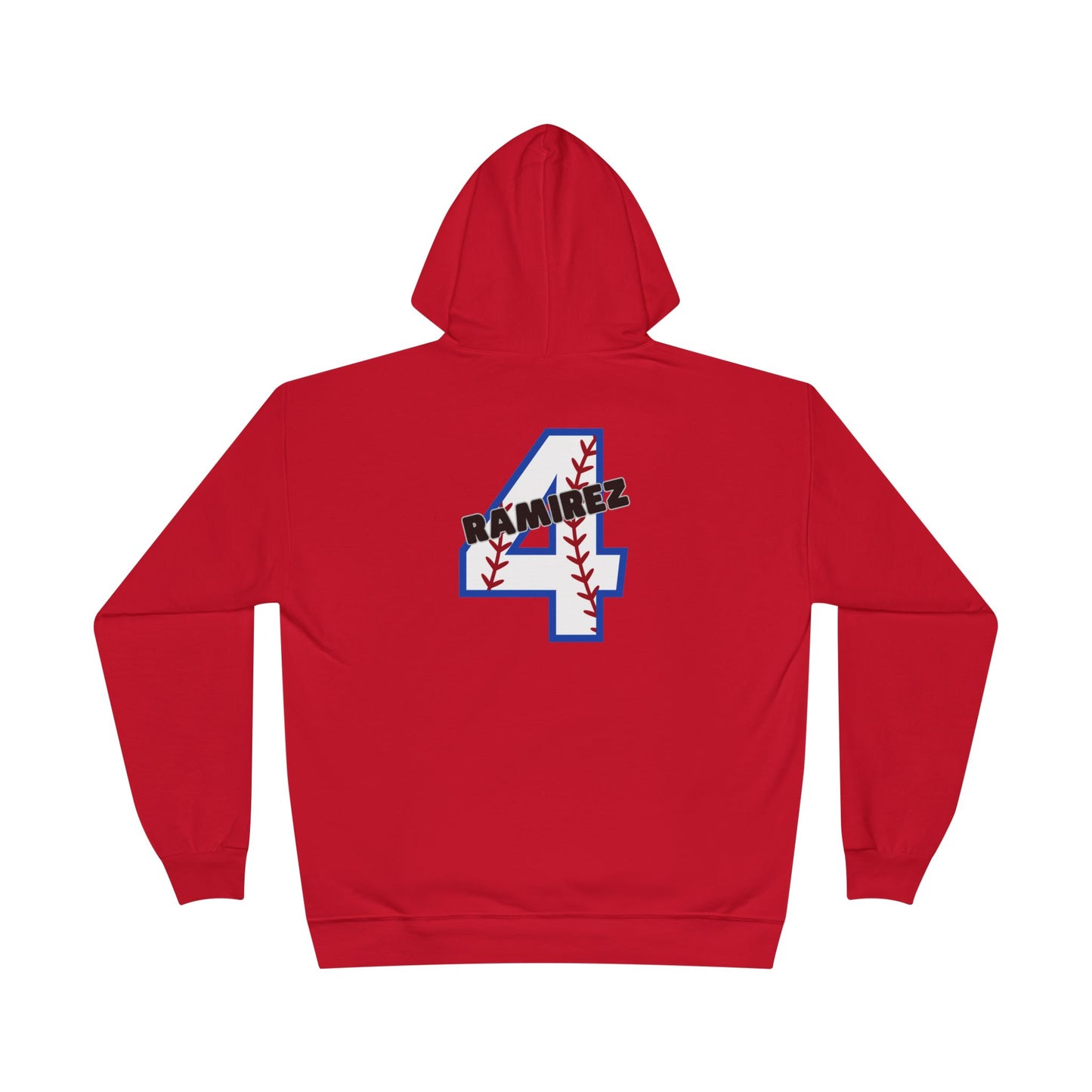 Personalized - "BaseBow" Baseball Mom Hoodie Sweatshirt