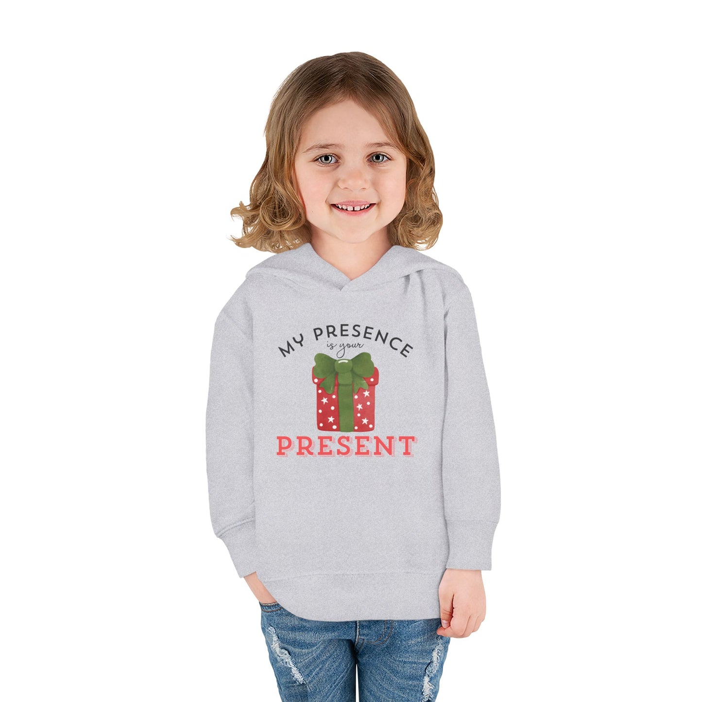 Holiday "Presence is Present" - Fleece Hoodie