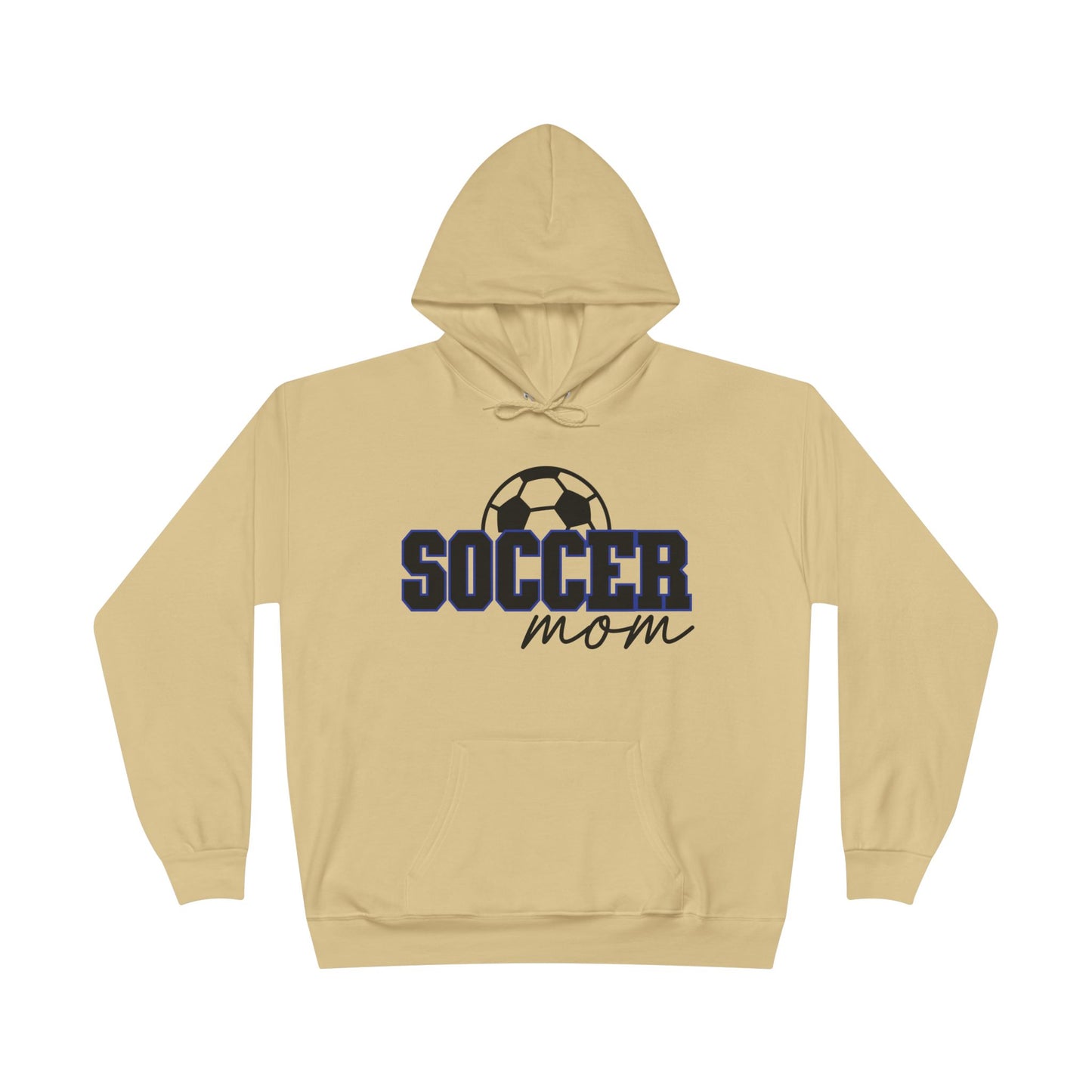 "Soccer Mom" Soccer Ball Hoodie Sweatshirt