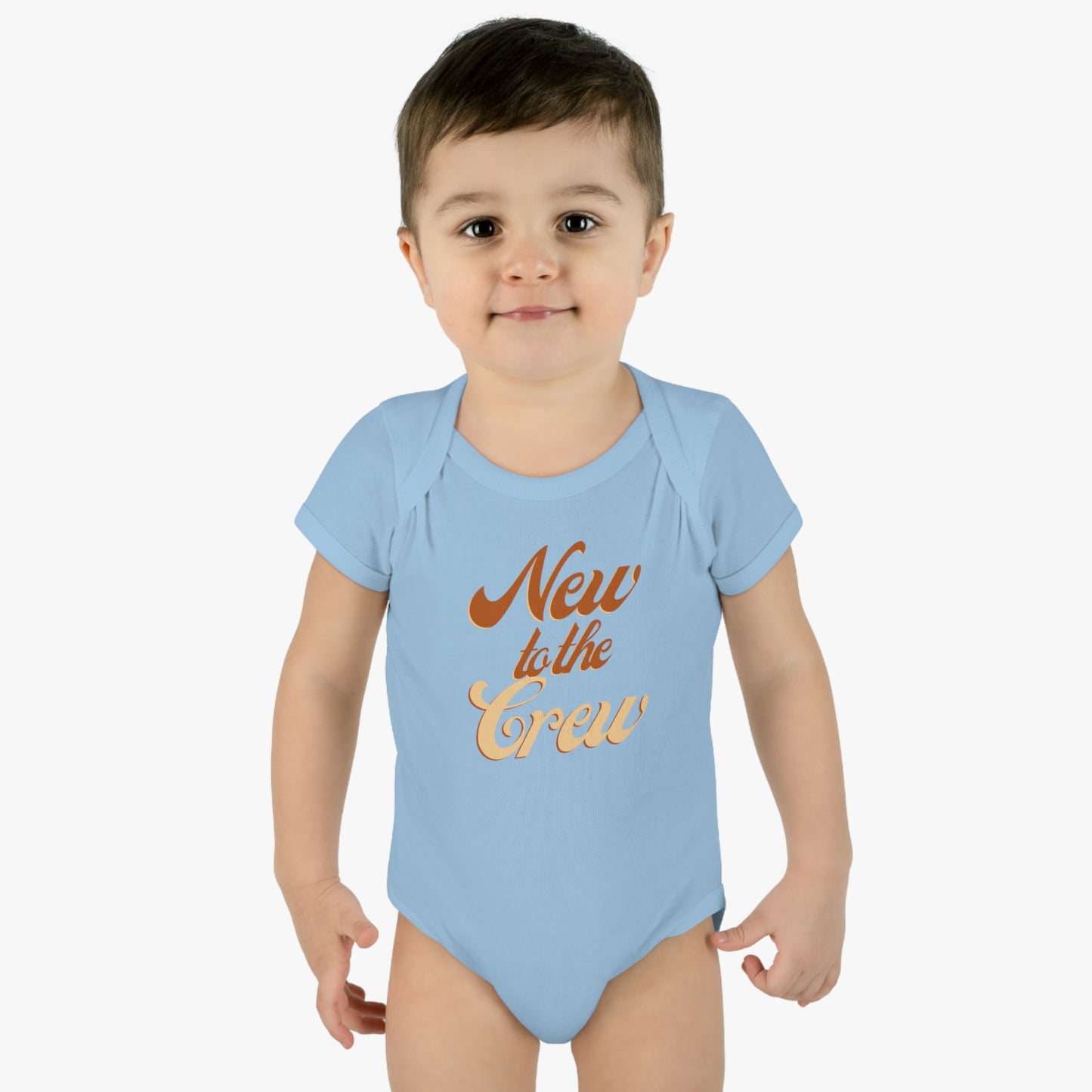 "New to Crew" Infant Bodysuit Style-02
