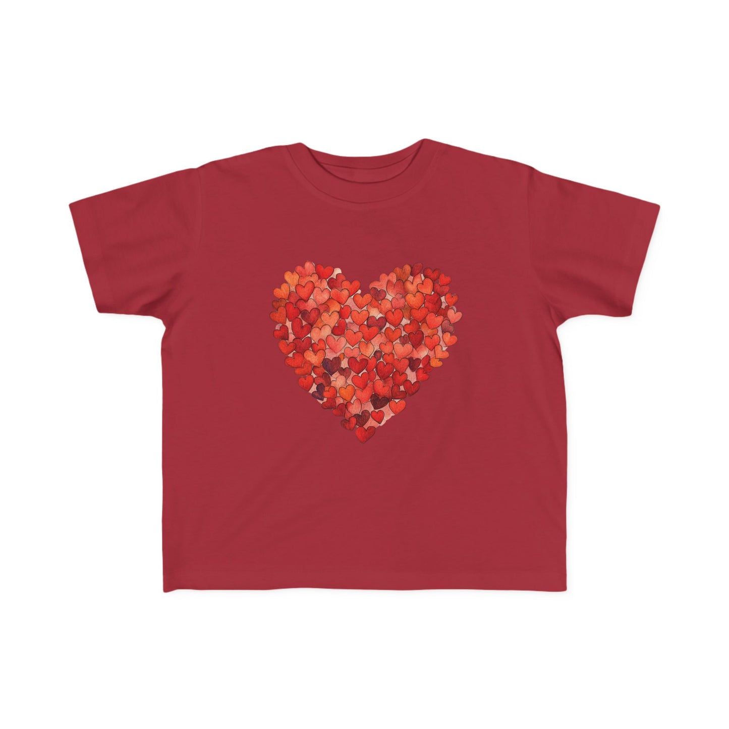 "Hearts in Heart" Toddler's Jersey Tee