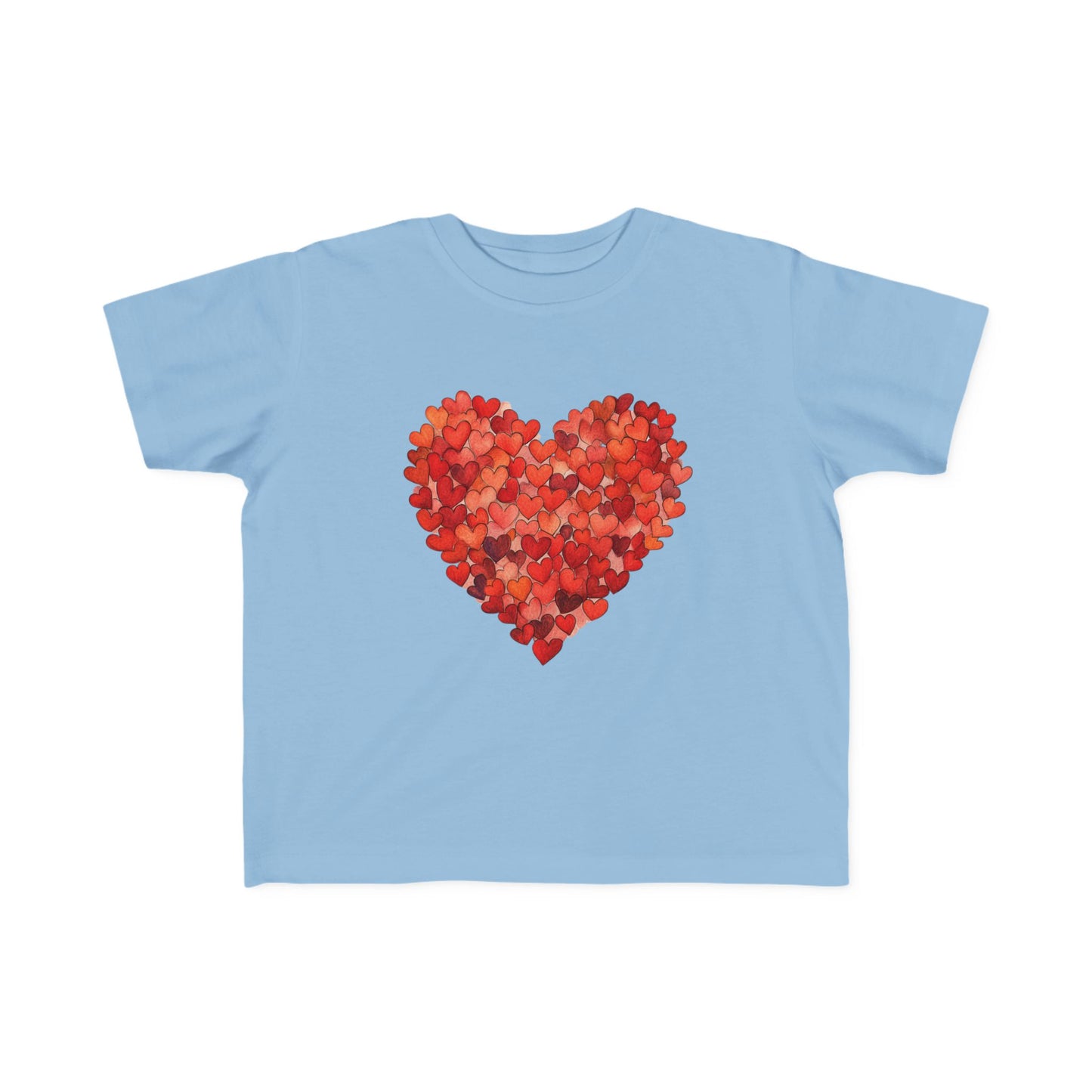 "Hearts in Heart" Toddler's Jersey Tee