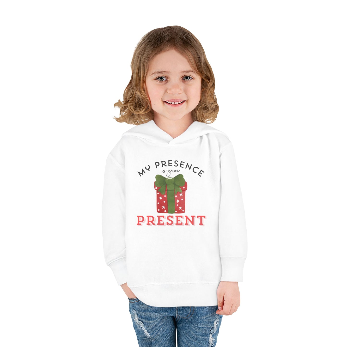 Holiday "Presence is Present" - Fleece Hoodie