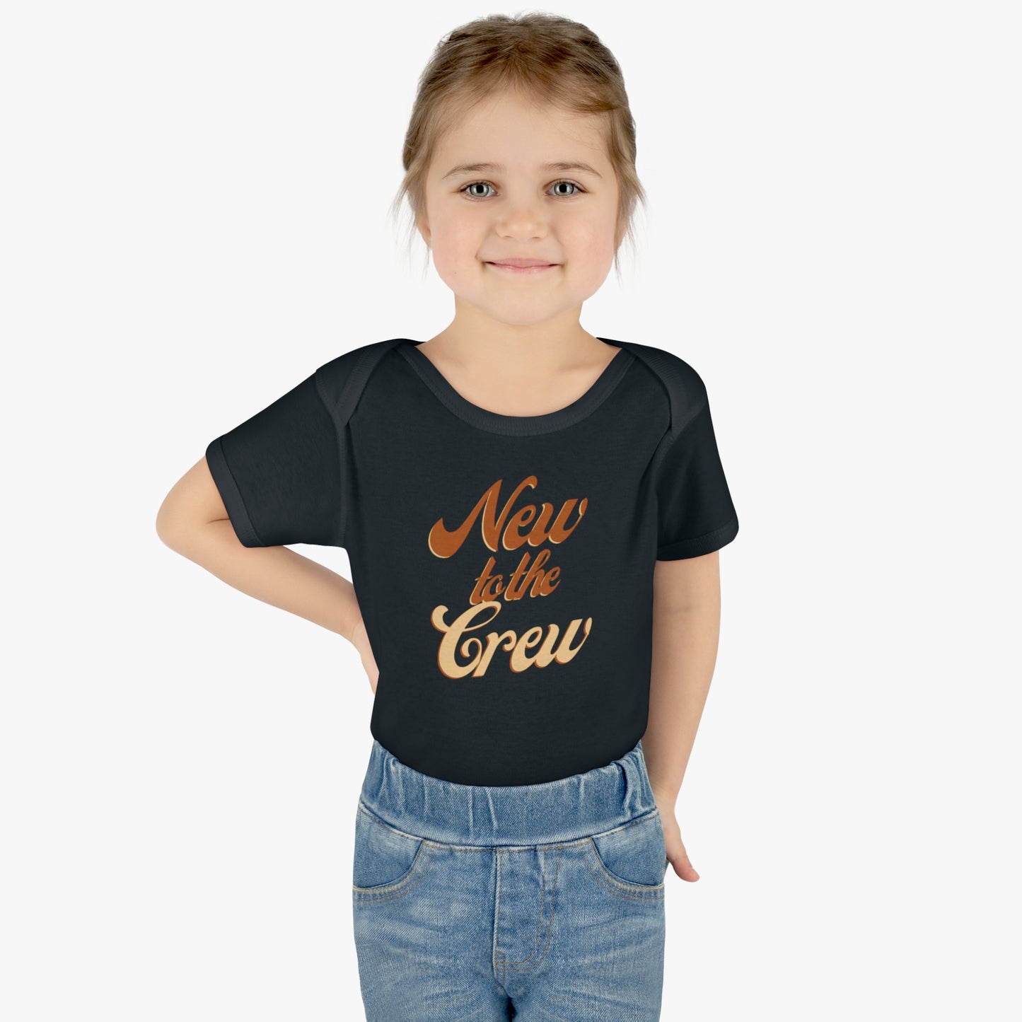"New to Crew" Infant Bodysuit Style-02