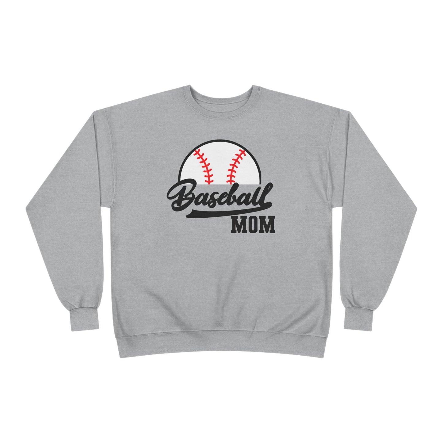 Personalized - "Baseball Mom" Crewneck Sweatshirt