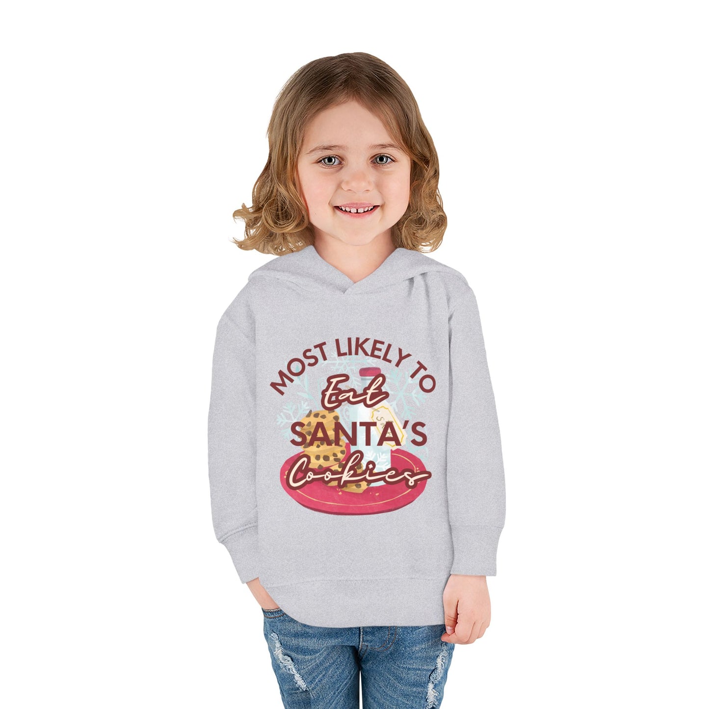 Holiday- "Eat Santa's Cookie" - Fleece Hoodie