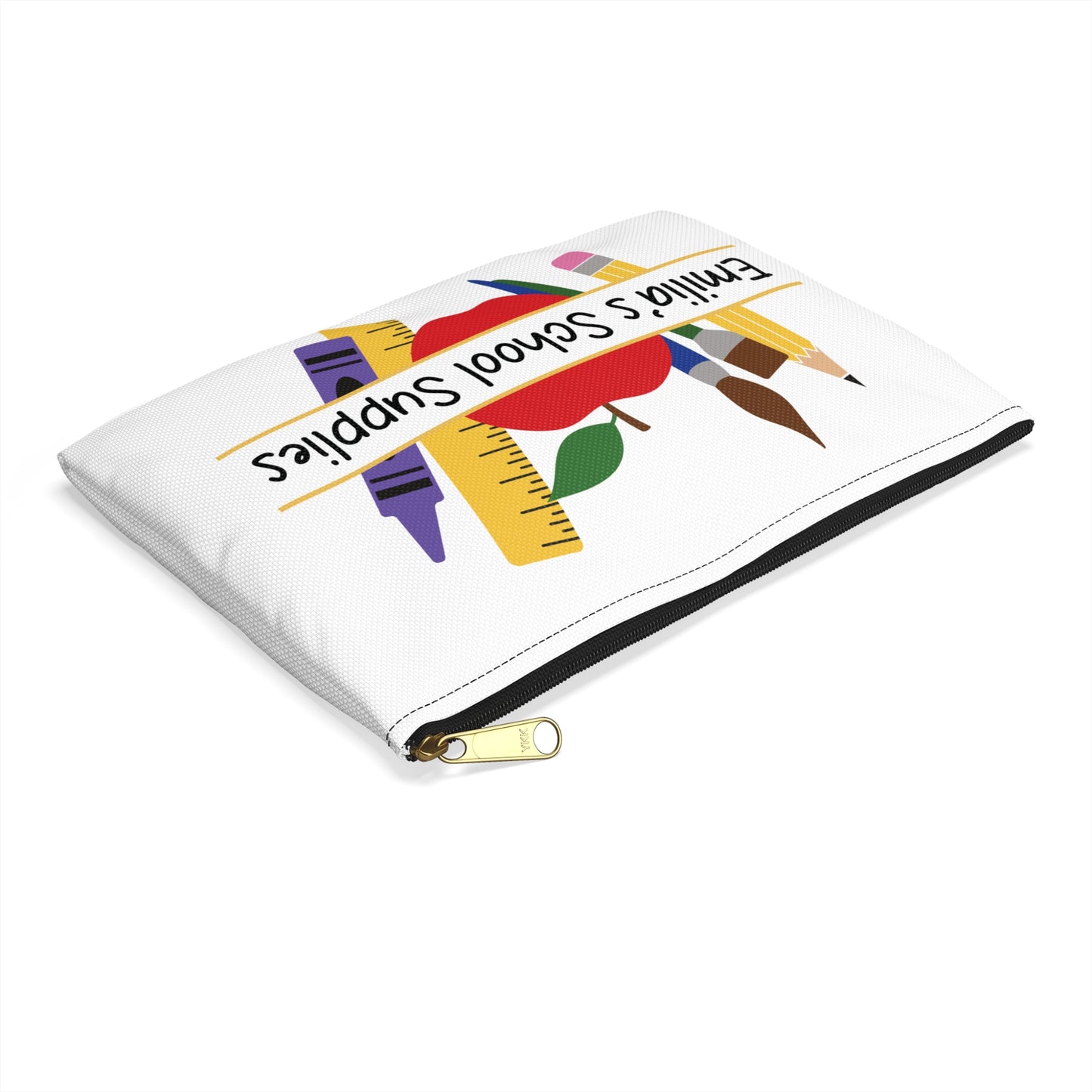 Custom School Supplies Pouch